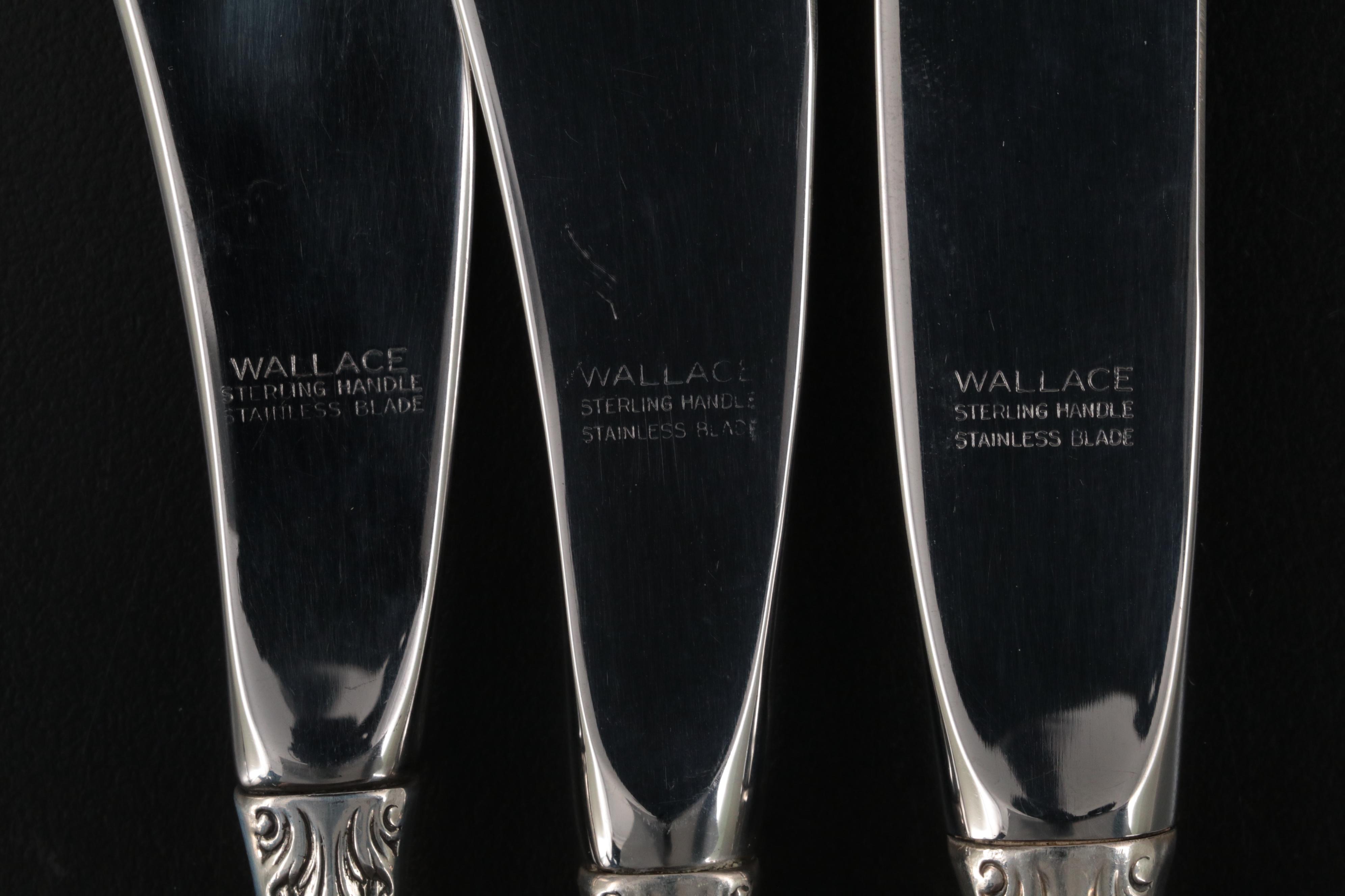 Wallace "Rose Point" Sterling Silver Flatware