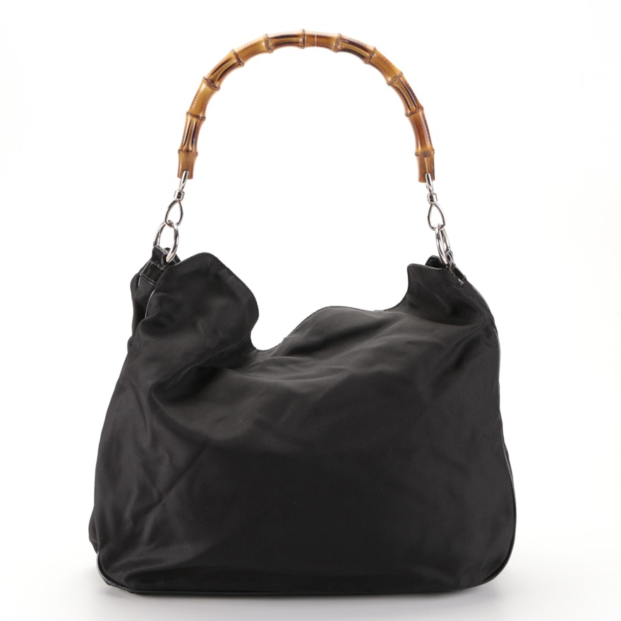 Gucci Bamboo Two-Way Shoulder Bag