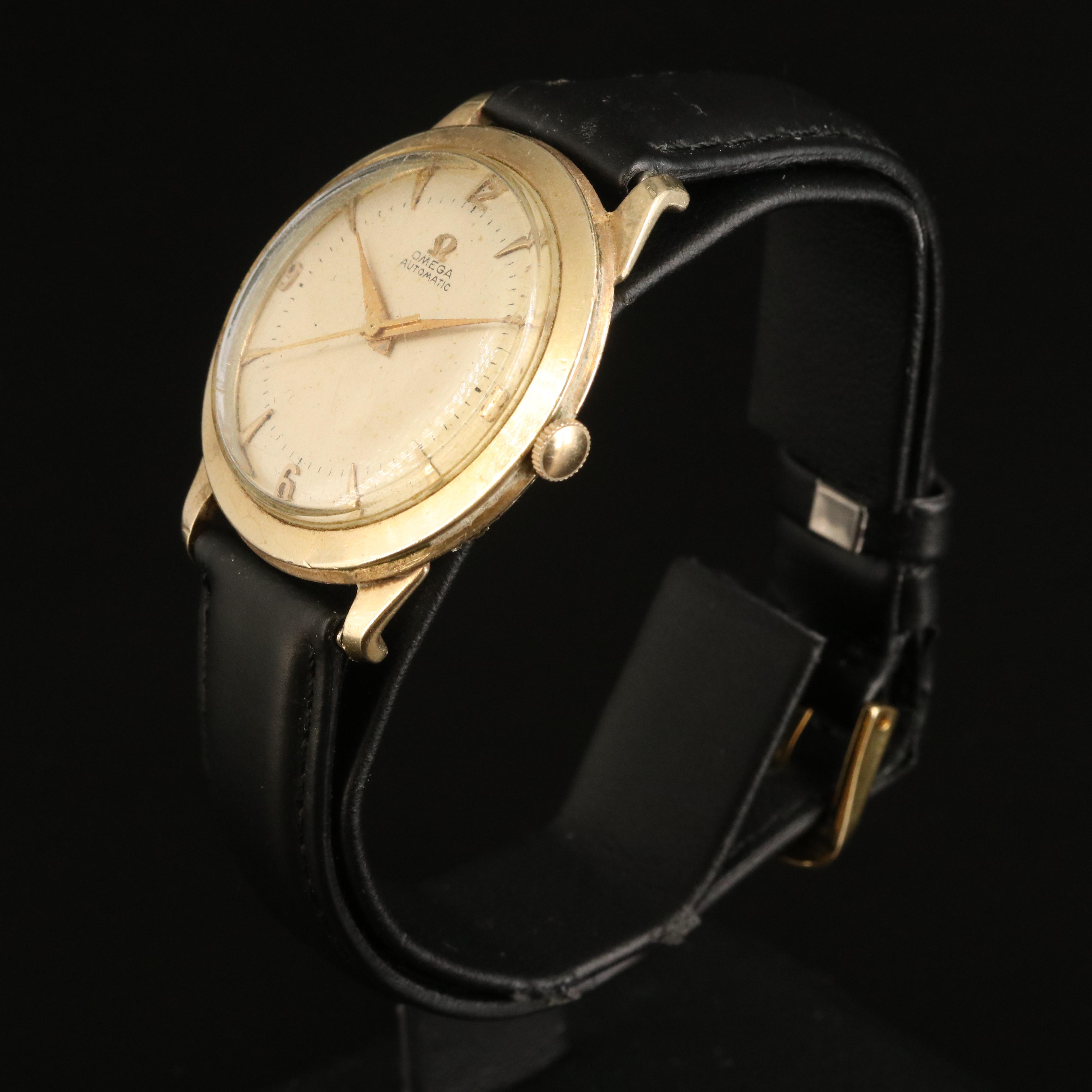 1953 Omega Bumper Automatic Watch