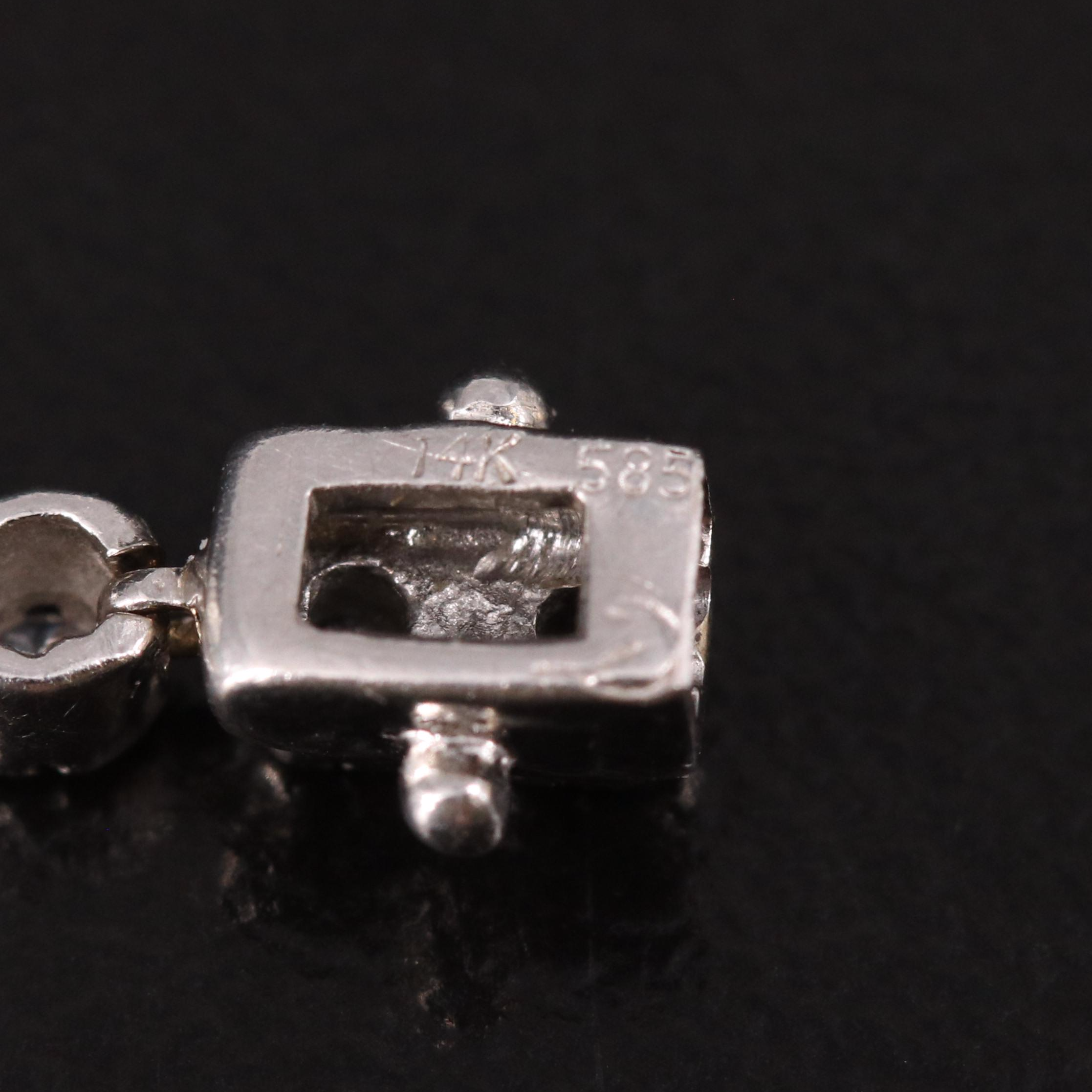 14K 0.76 CTW Diamond Line Bracelet