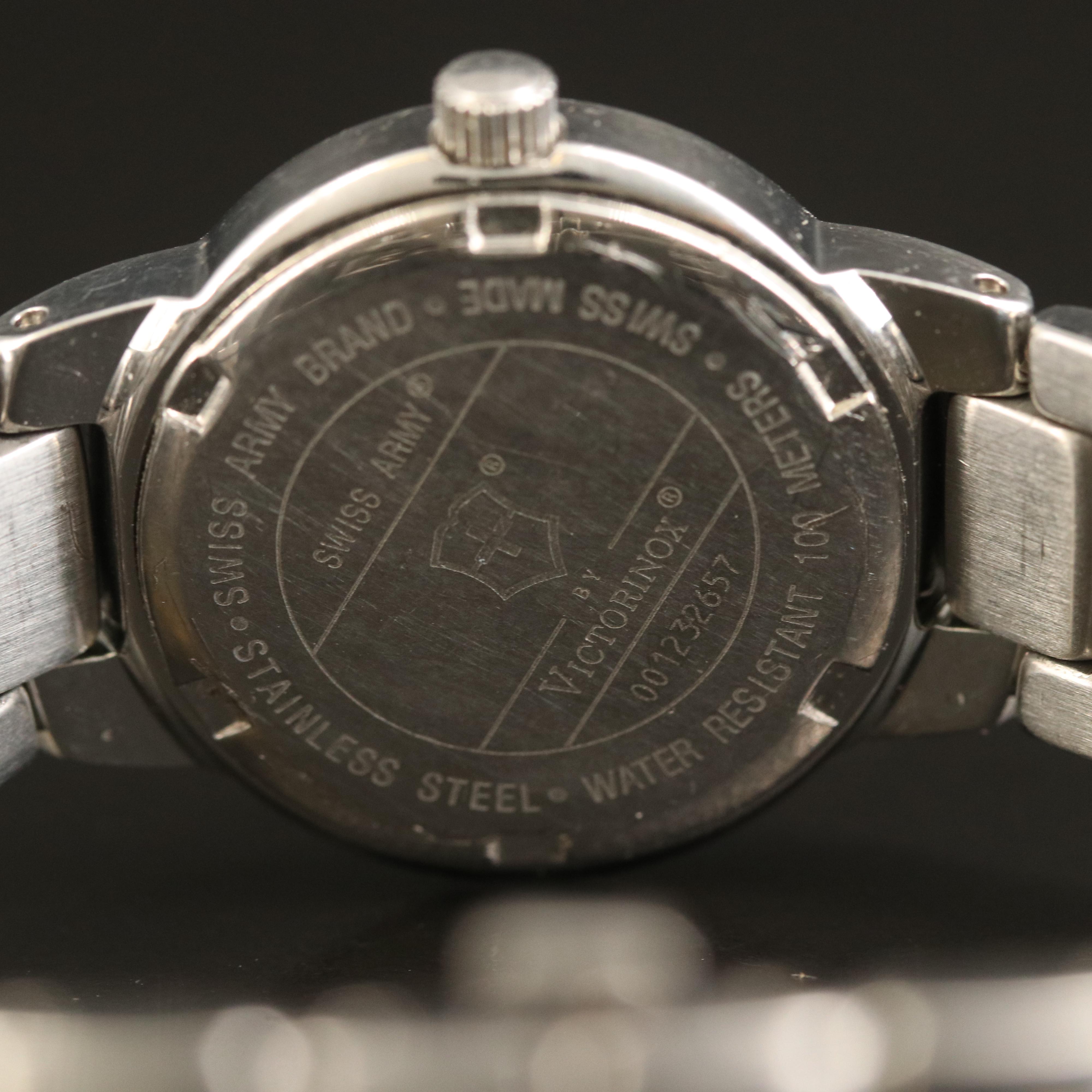 Swiss Army Two-Tone Stainless Steel 100 meters Water Resistant Watch