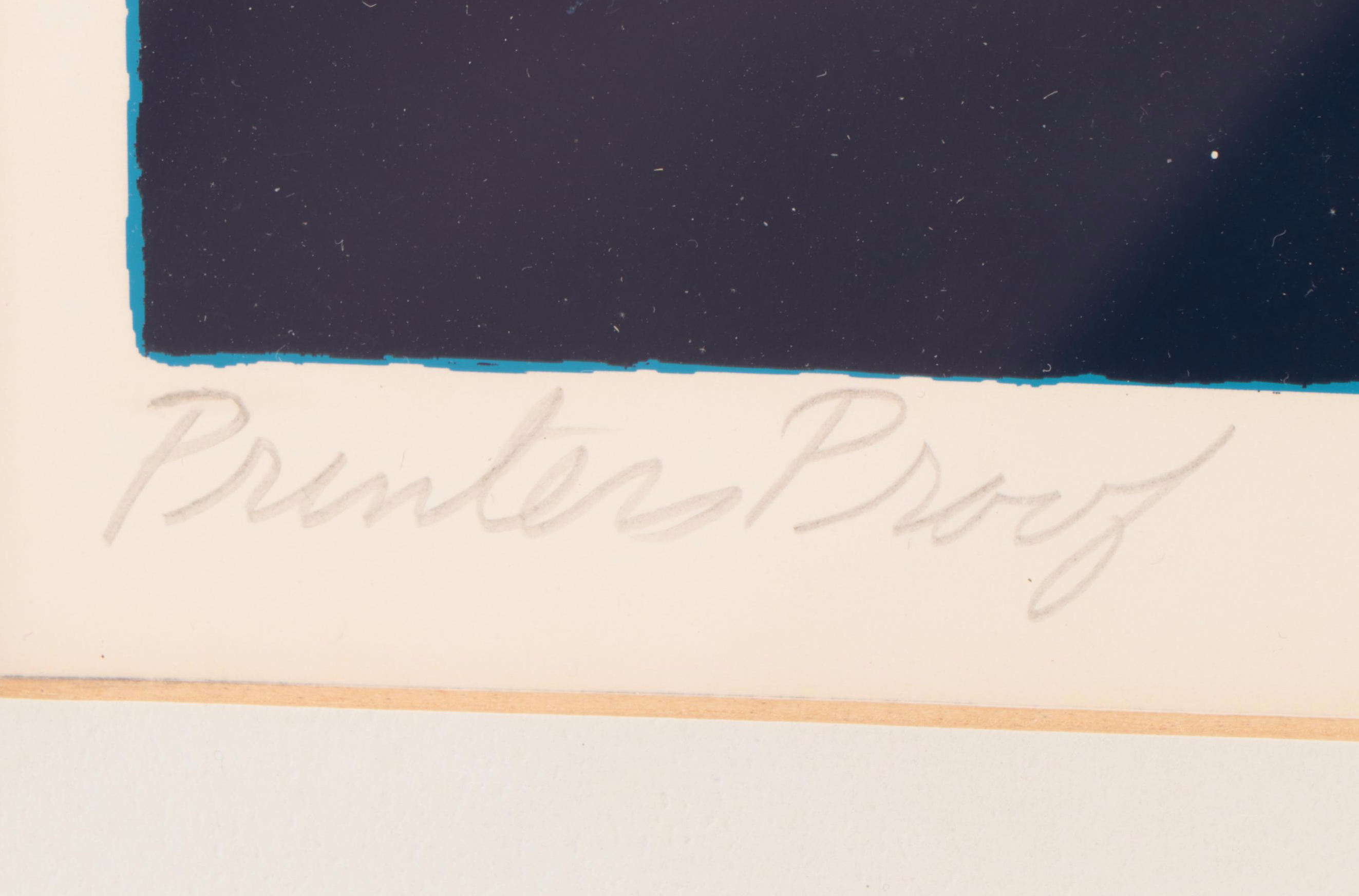 LeRoy Neiman Serigraph "Twelve Meter Yacht Race," 1973