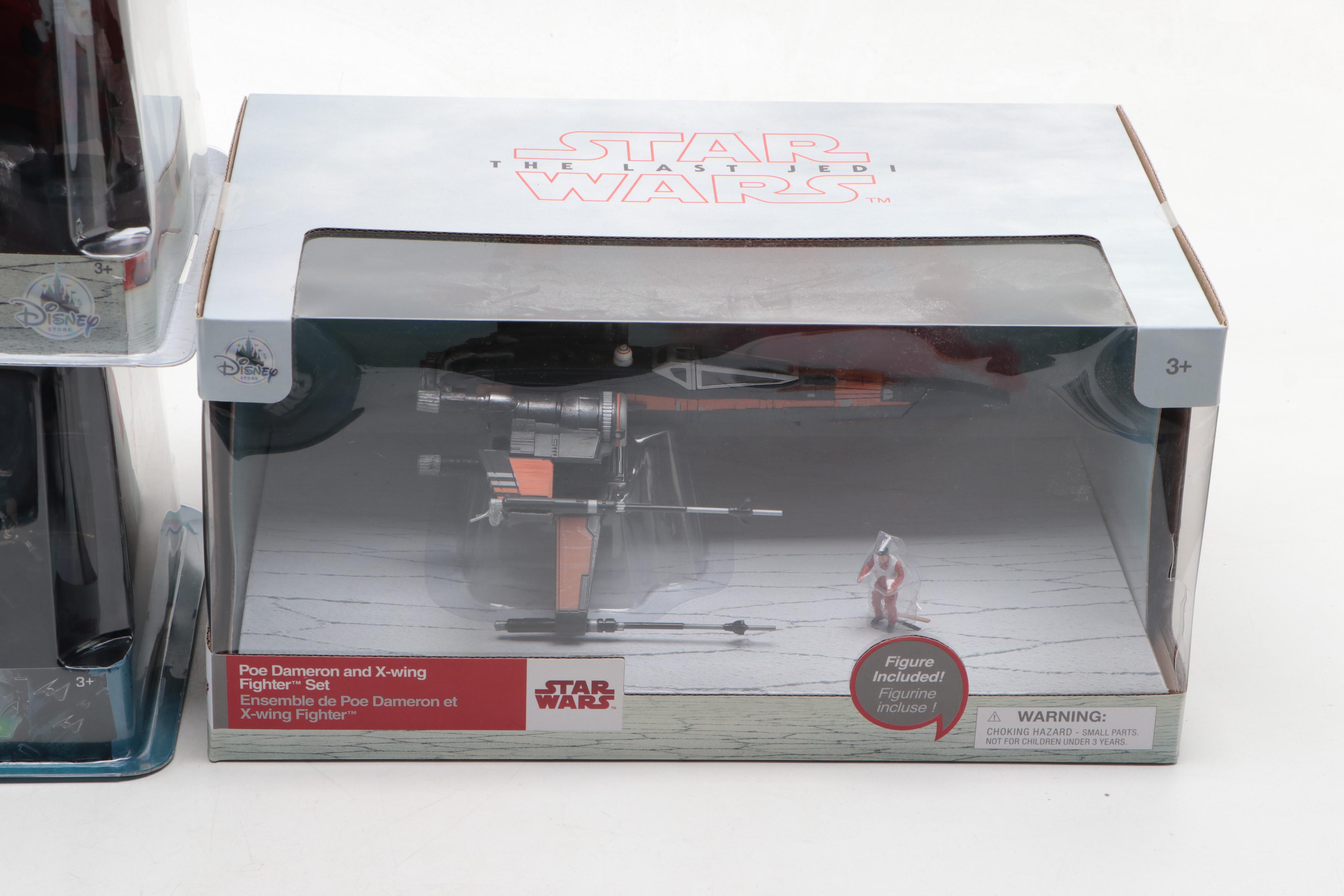 "Star Wars: The Mandalorian" Grogu Doll with Other Star Wars Action Figures