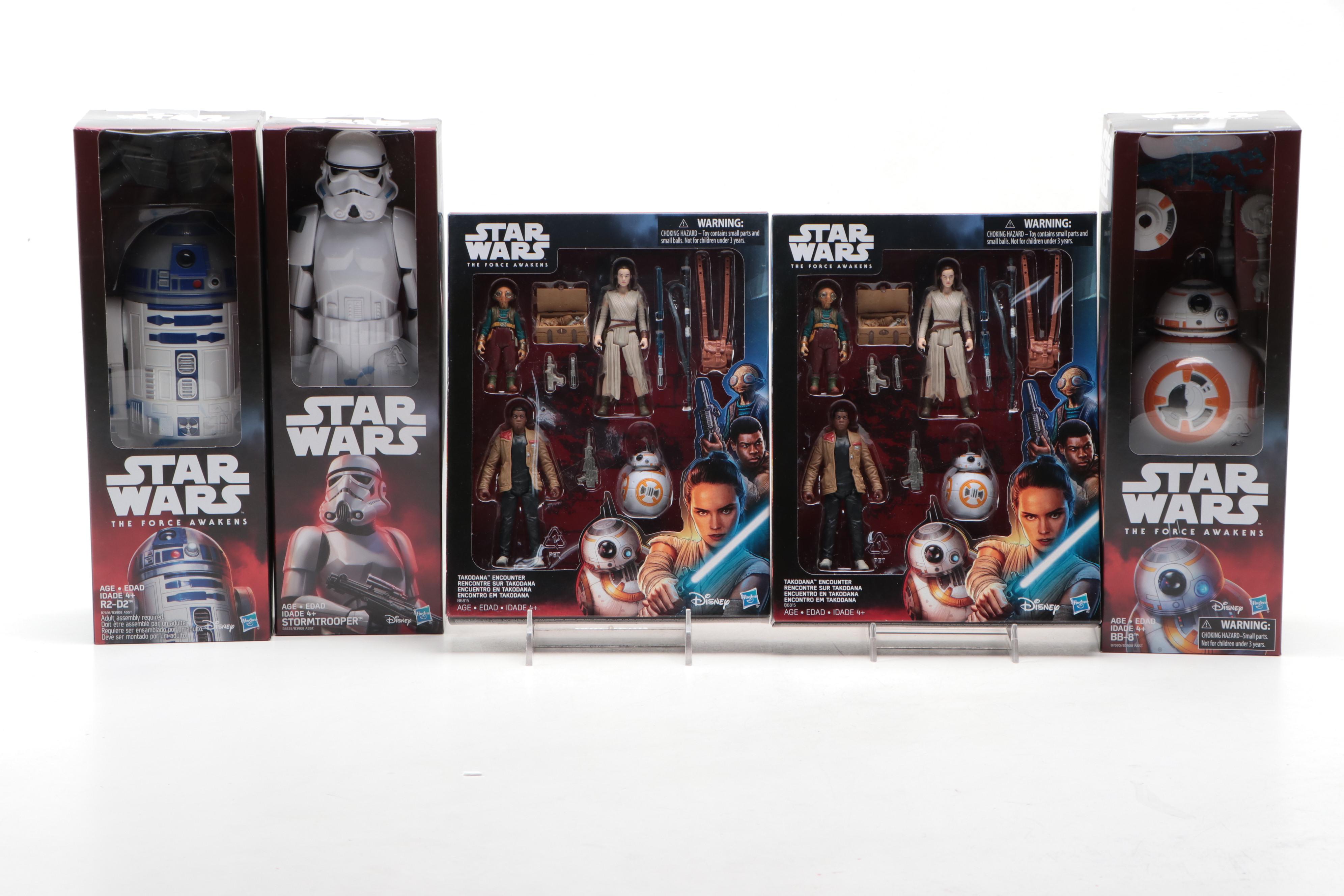 "Star Wars: The Mandalorian" Grogu Doll with Other Star Wars Action Figures