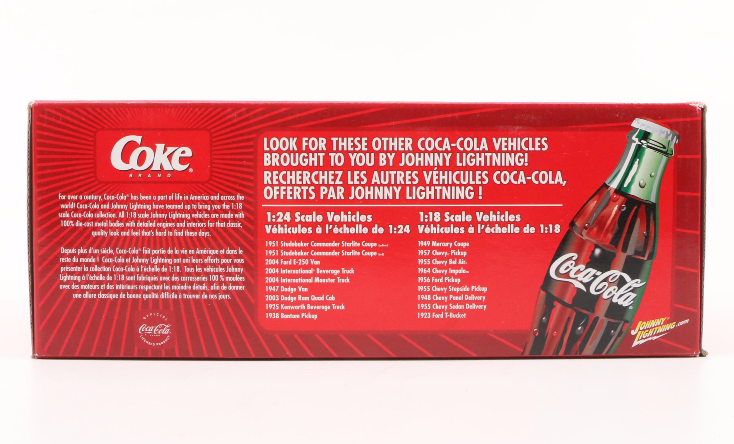 Matchbox and Johnny Lightning 1:18 Scale Diecast Coca-Cola Cars