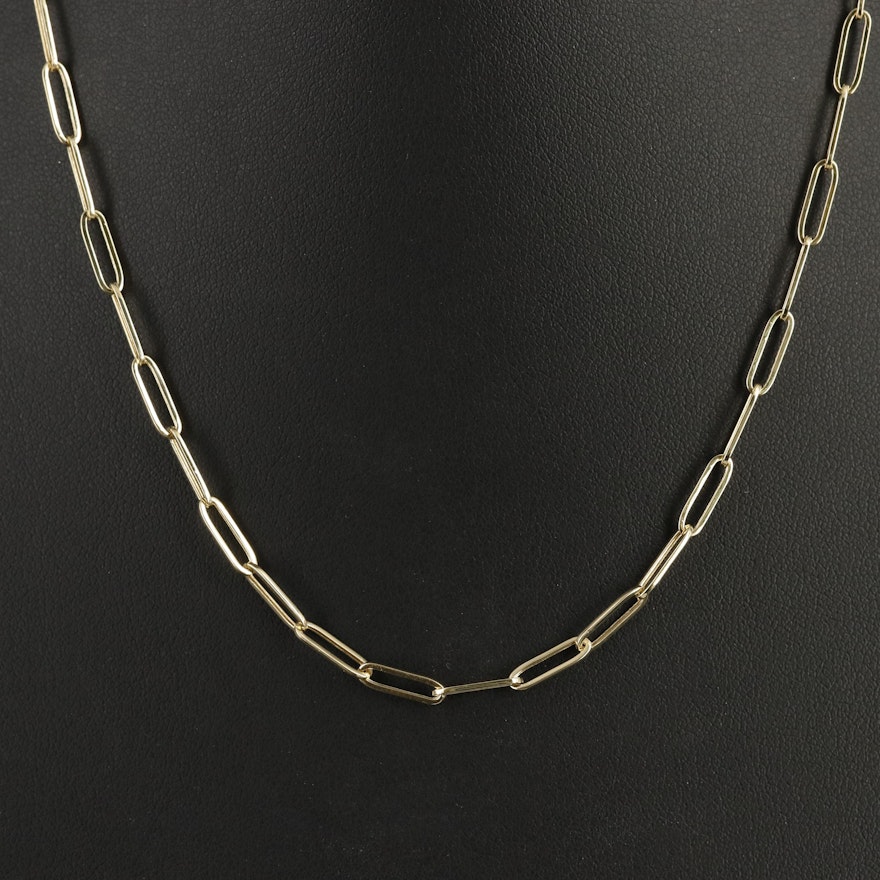 14K Oval Link Chain