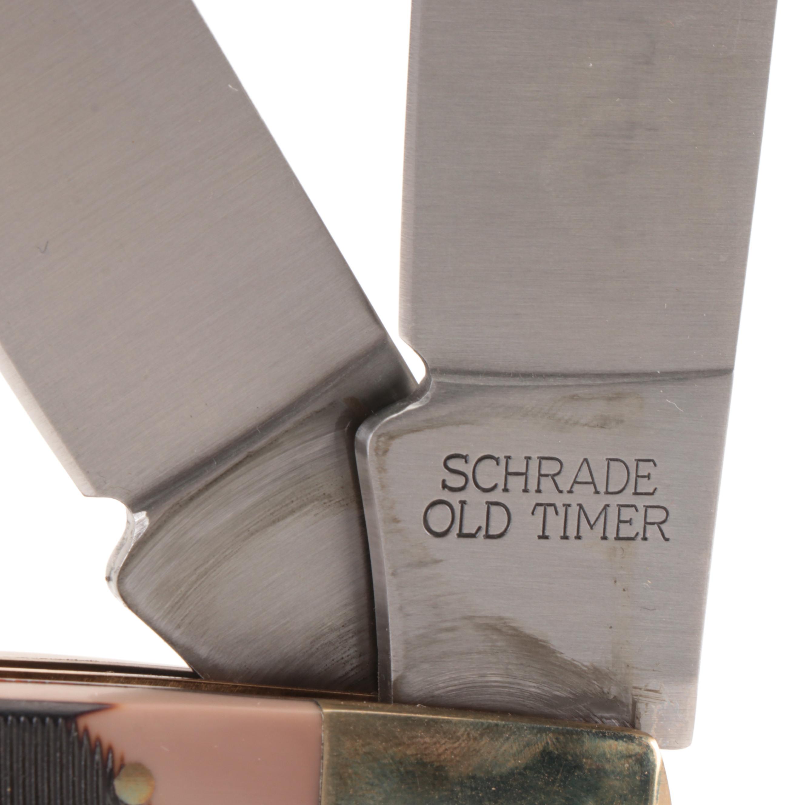 Schrade Taylor Brands "Old Timer" 50th Anniversary Large Folding Knife