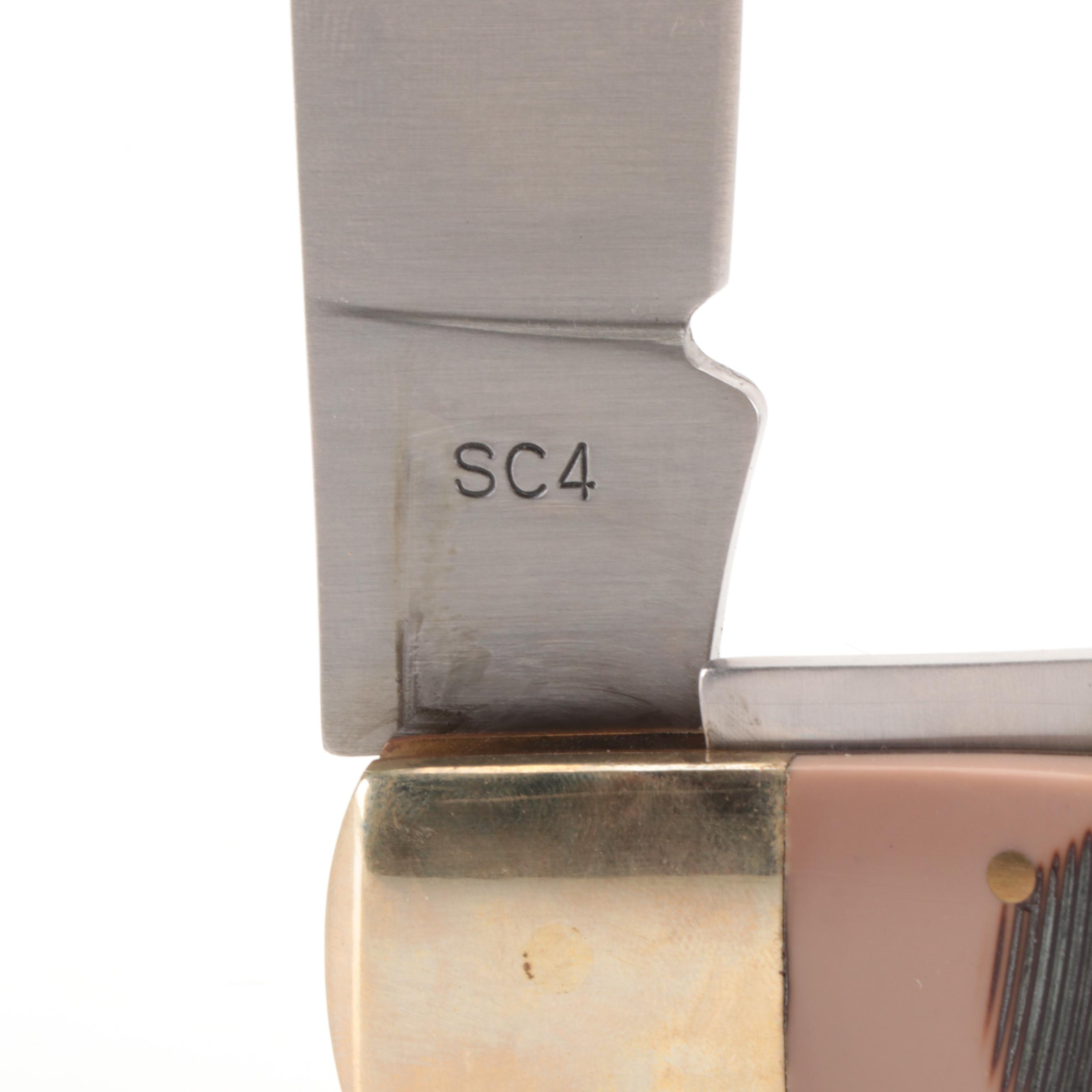 Schrade Taylor Brands "Old Timer" 50th Anniversary Large Folding Knife