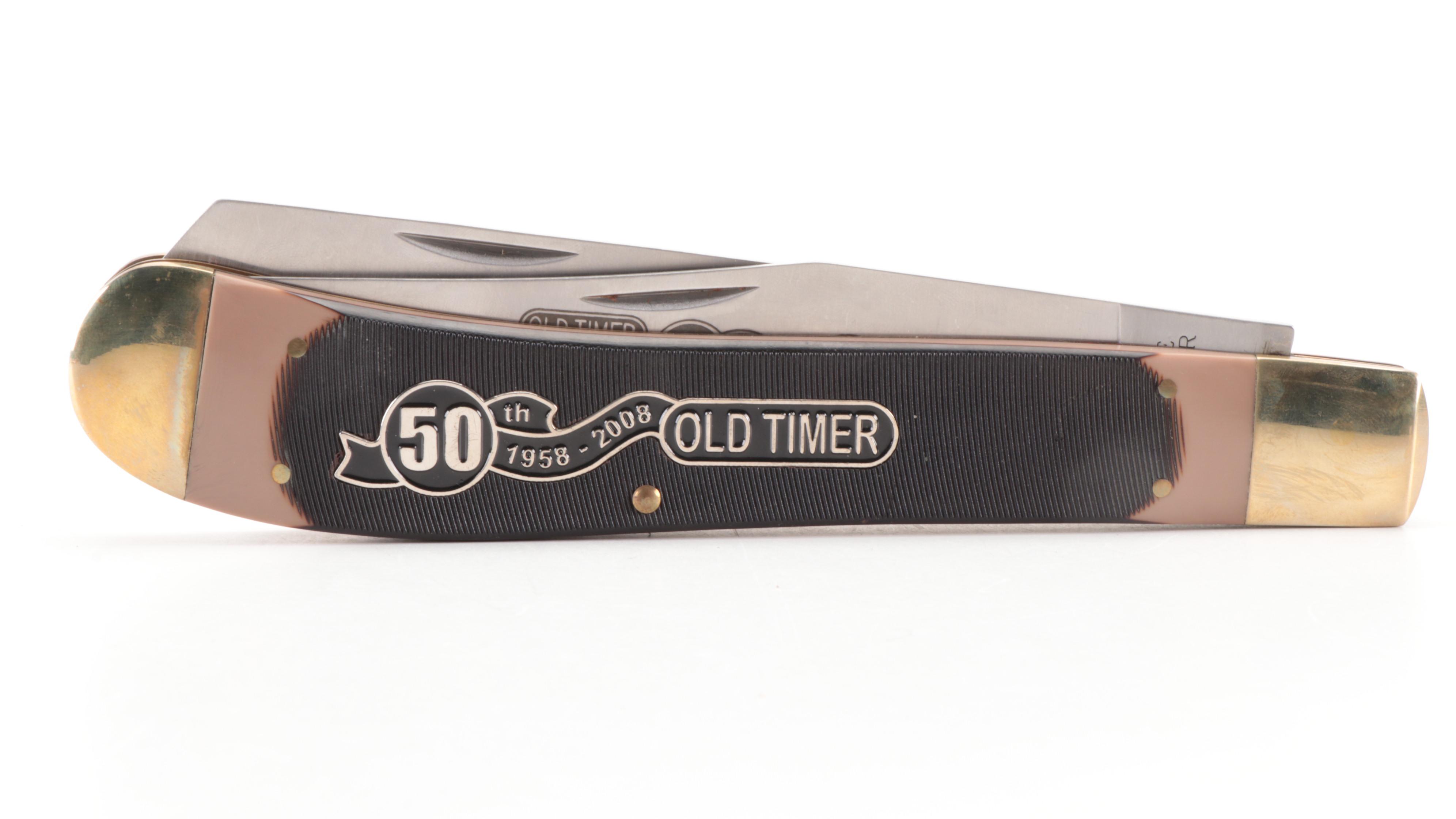 Schrade Taylor Brands "Old Timer" 50th Anniversary Large Folding Knife