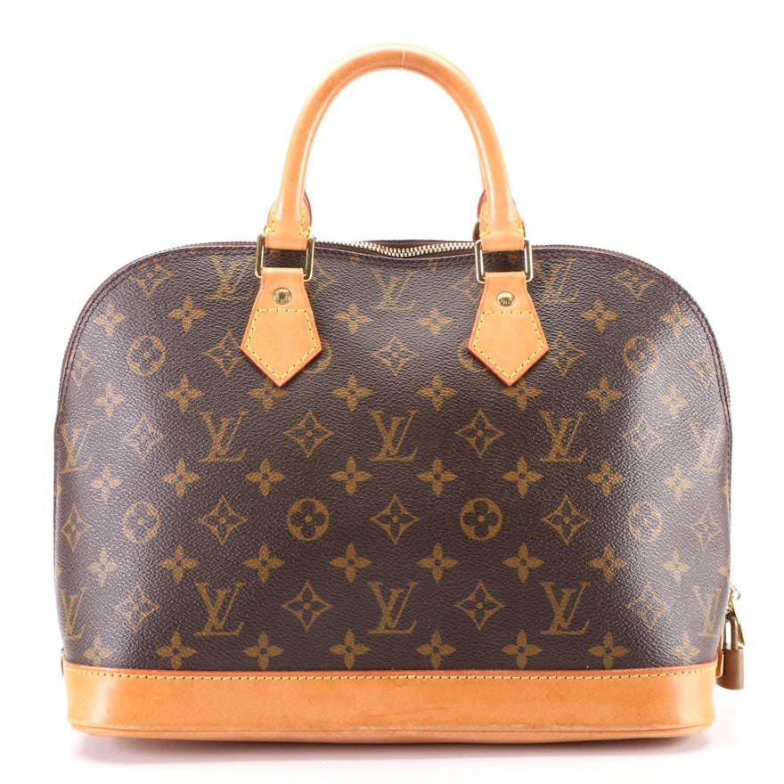 Louis Vuitton Alma PM Bag in Monogram Canvas