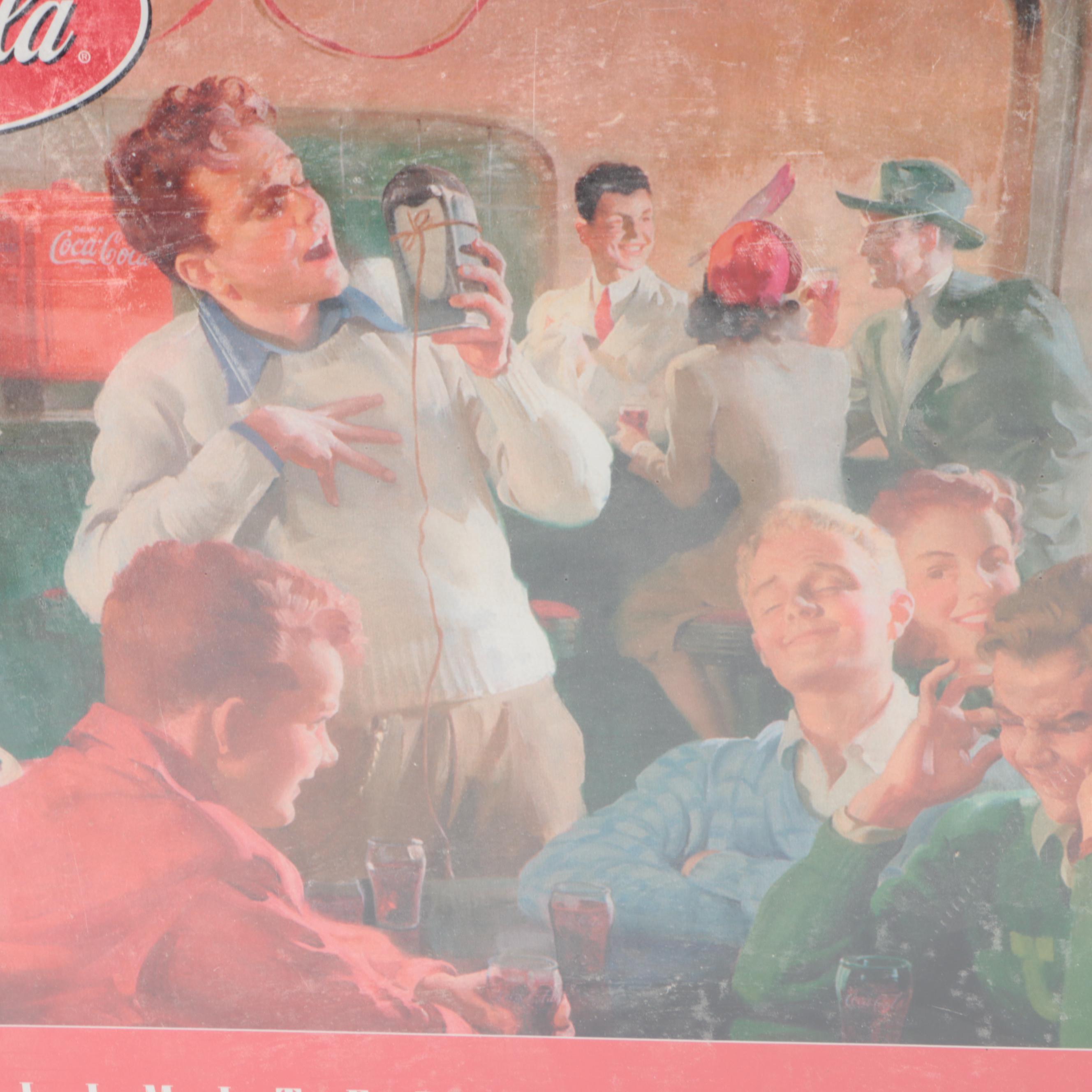 Coca-Cola Puzzles, Santa Doll, Train Display and More