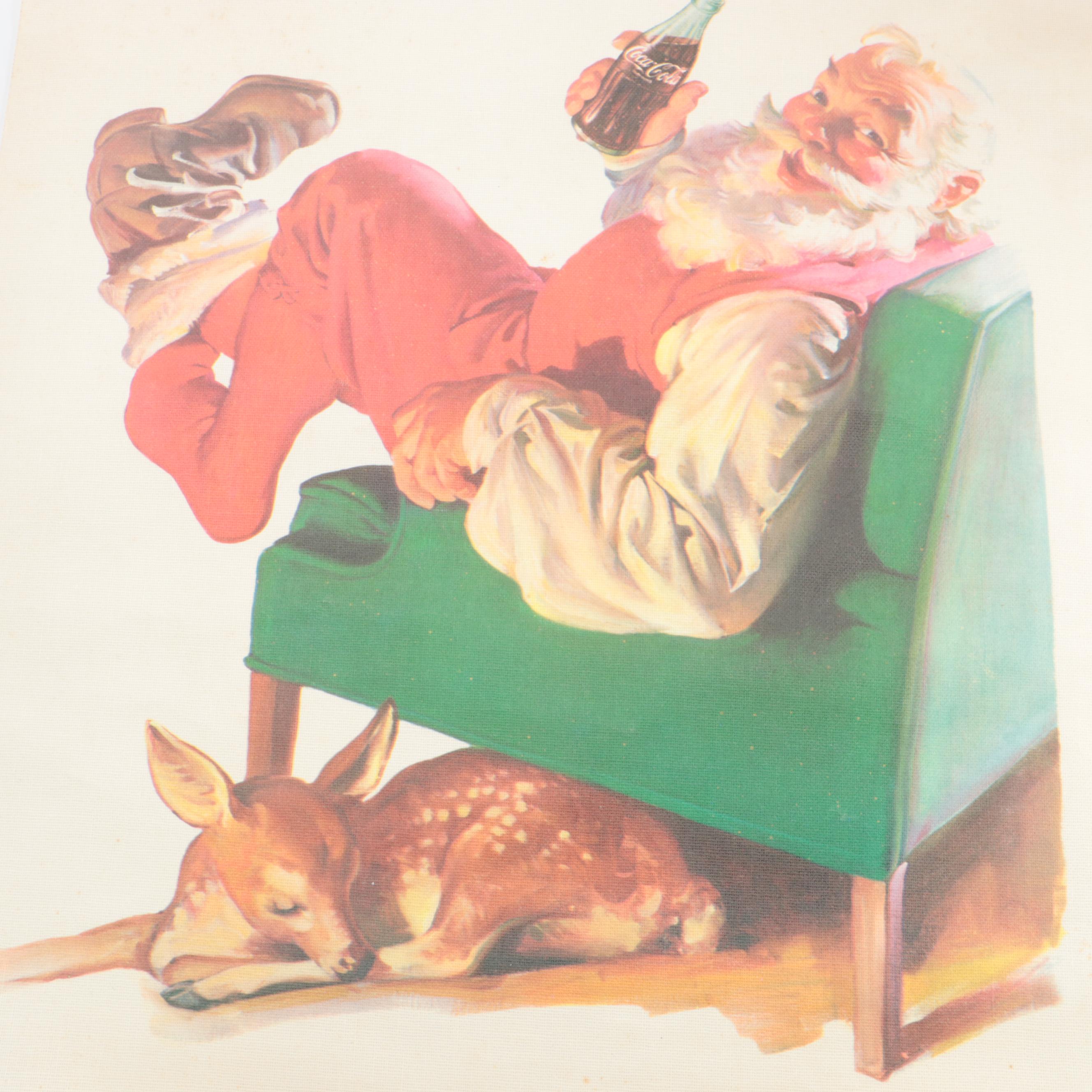 Coca-Cola Puzzles, Santa Doll, Train Display and More