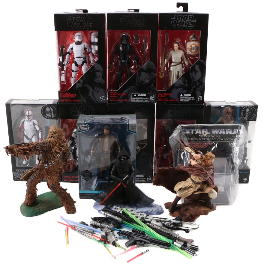 Hasbro Star Wars Action Figures Including Chewbacca, K-2S0, Rey and More