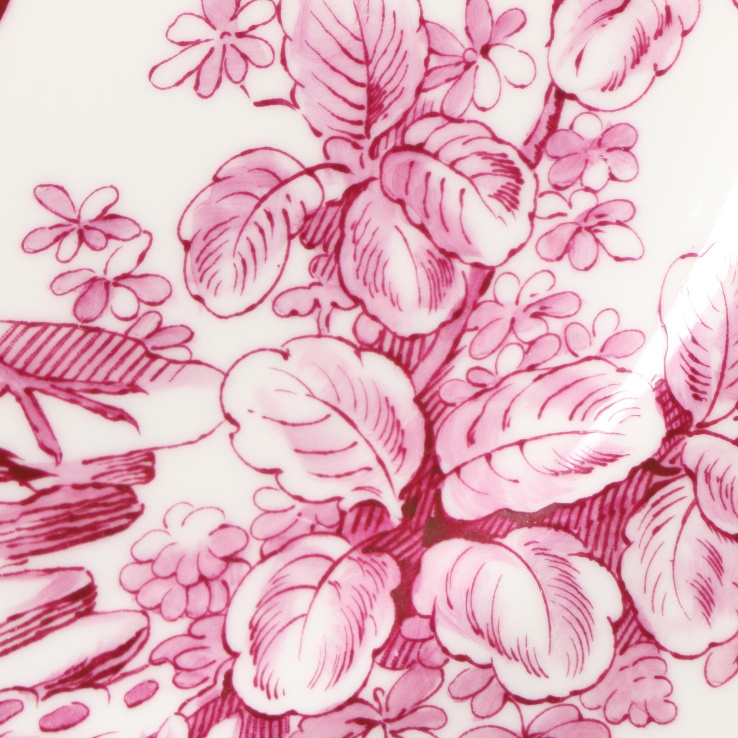 Royal Crown Derby "Chelsea Bird" Bone China Dinner Plates, 1939–1940