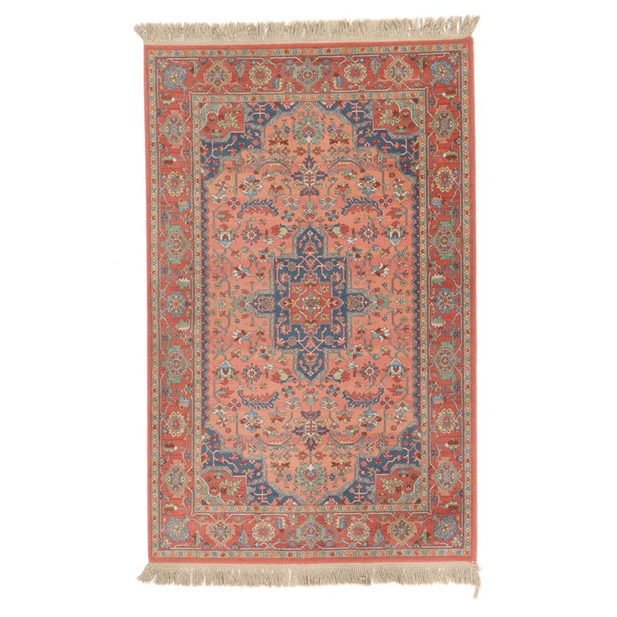 5'10 x 9'11 Machine Made Karastan "Medallion Serapi" Area Rug