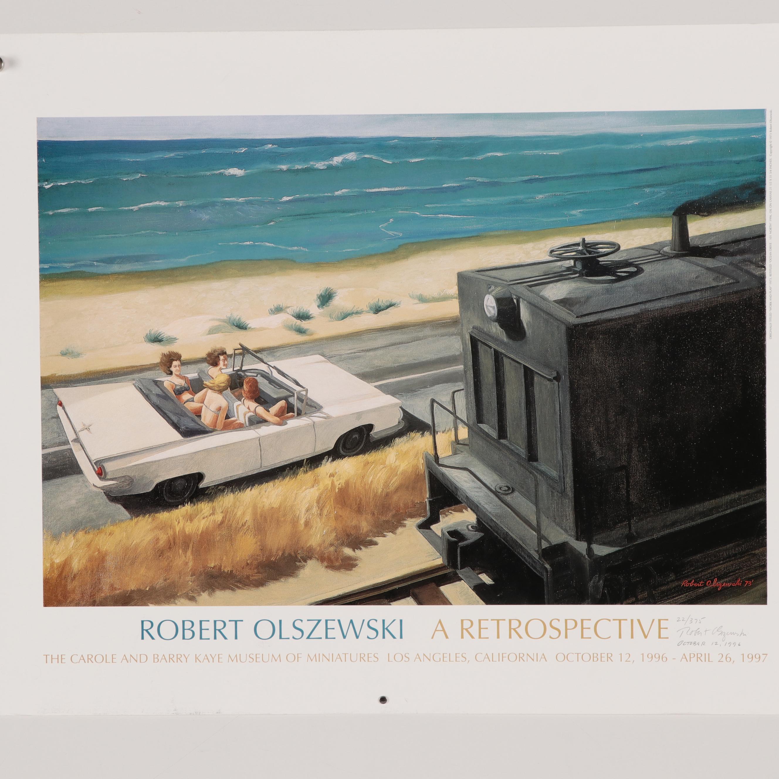 Robert W. Olszewski Offset Lithographs of Narrative Scenes, Late 20th Century