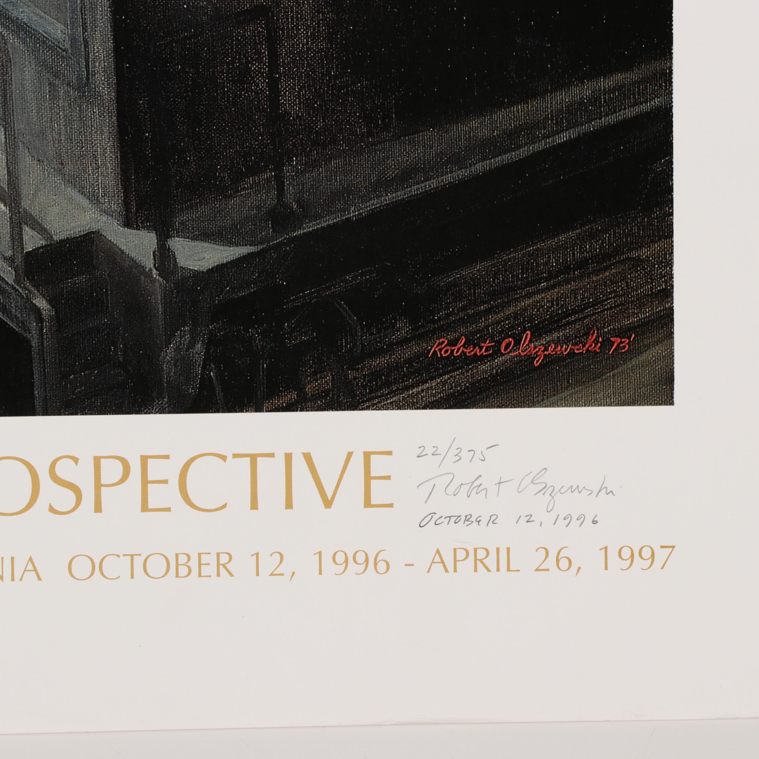 Robert W. Olszewski Offset Lithographs of Narrative Scenes, Late 20th Century