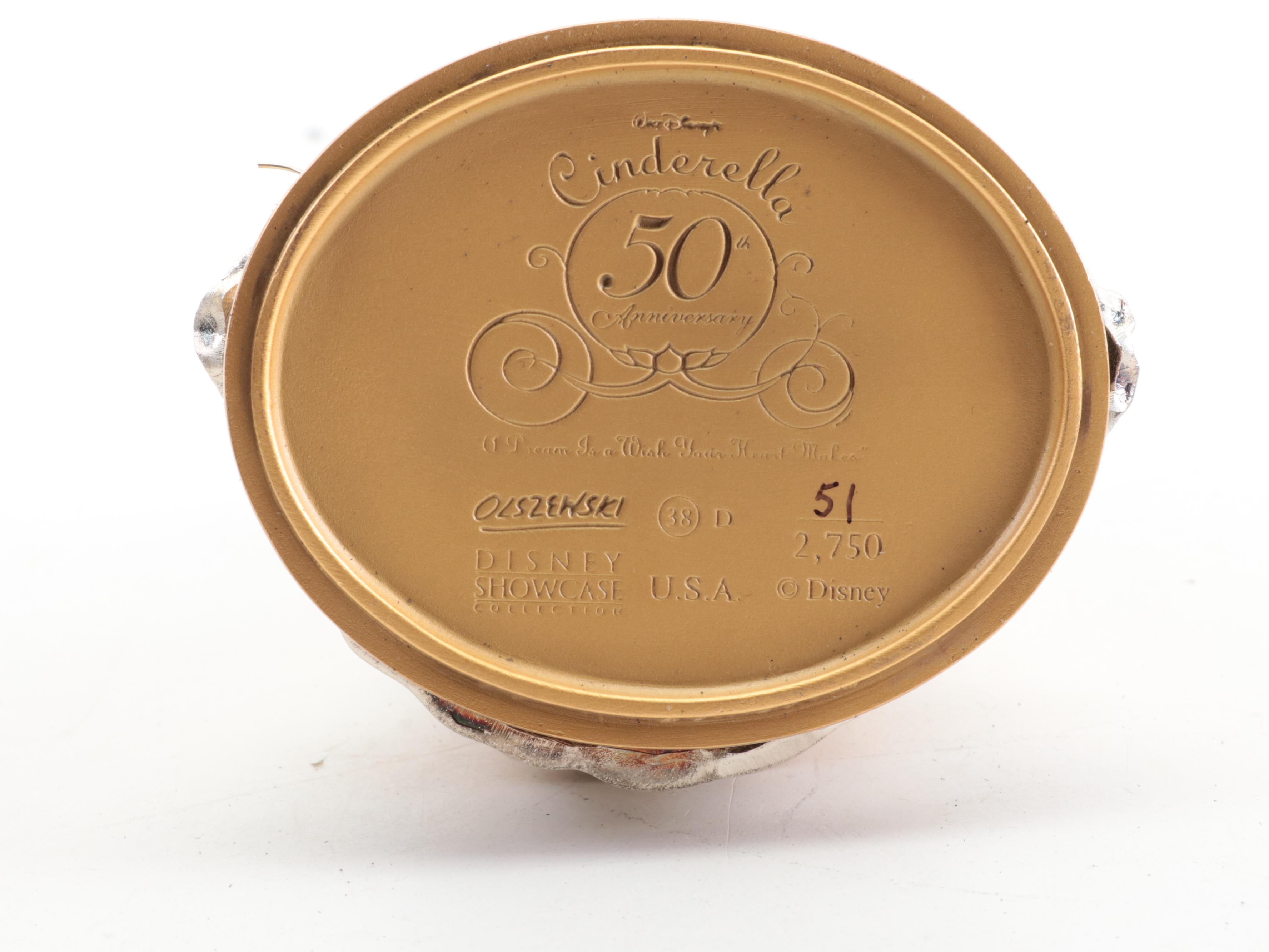 Olszewski Disney Showcase "Cinderella's Lovely Dress" Limited Edition Jewel Box