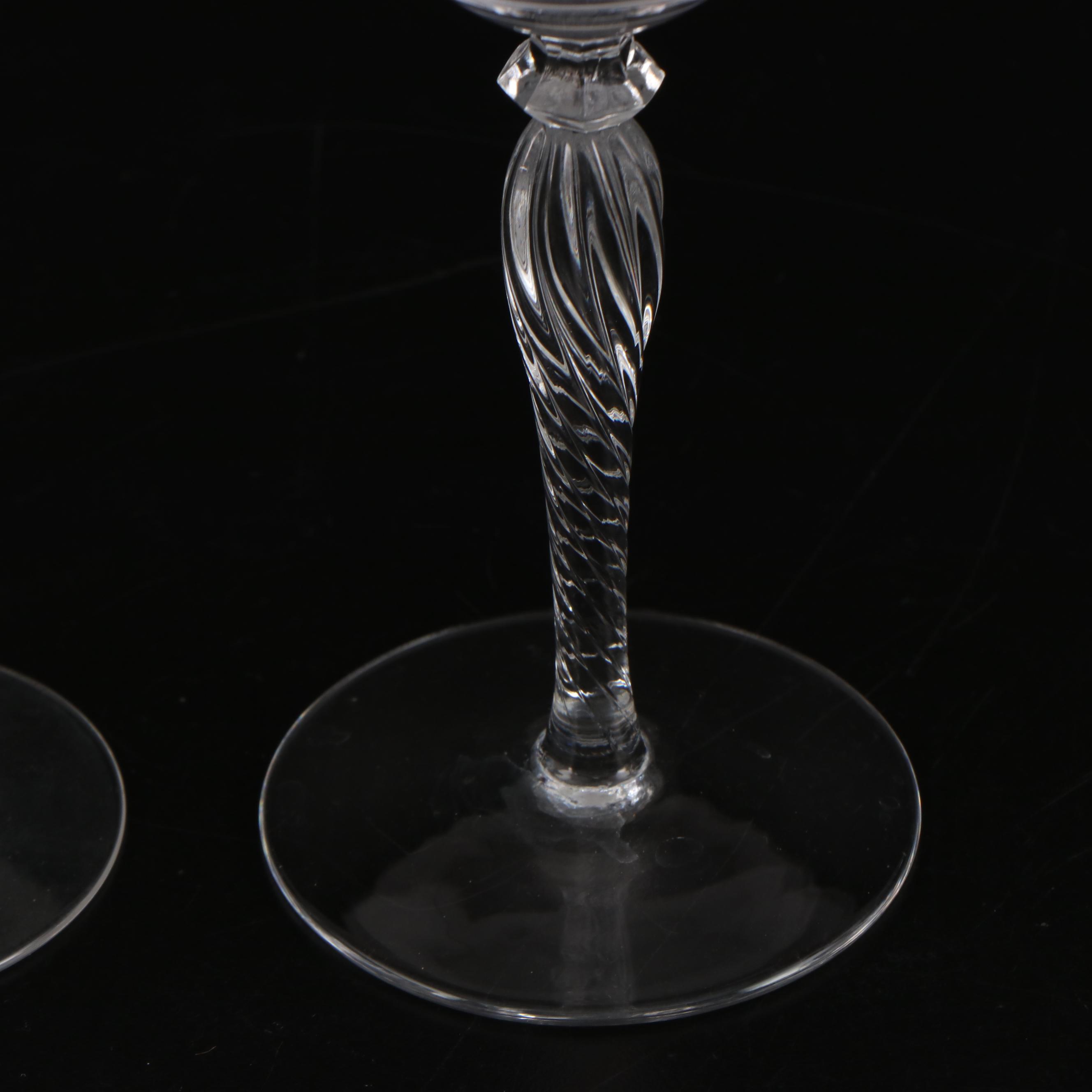 Sasaki "Renaissance Gold" Crystal Stemware, 1991–1999