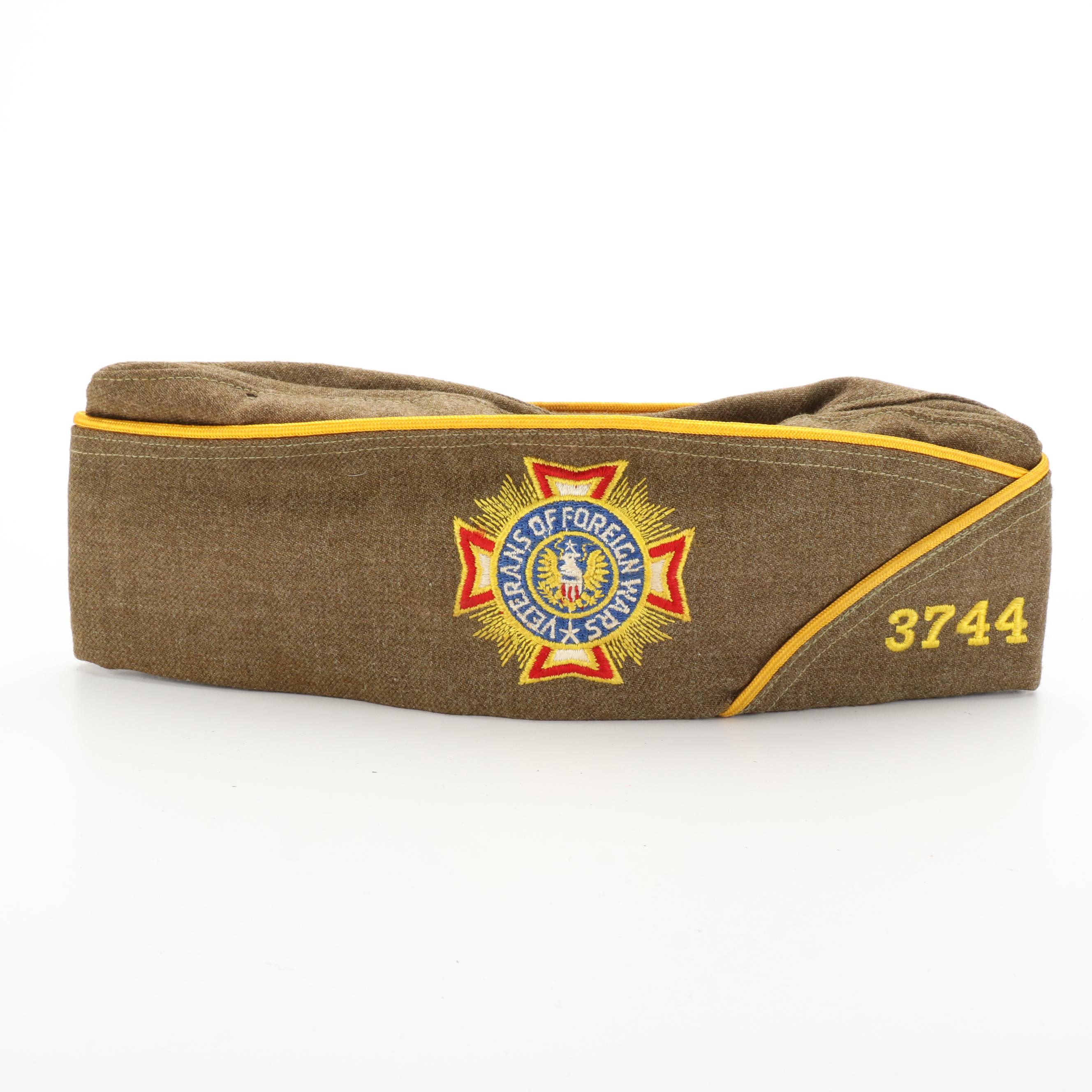 WWII Era U.S. Army Wool Eisenhower Jacket, Trench Coat, Garrison Cap, and Boots