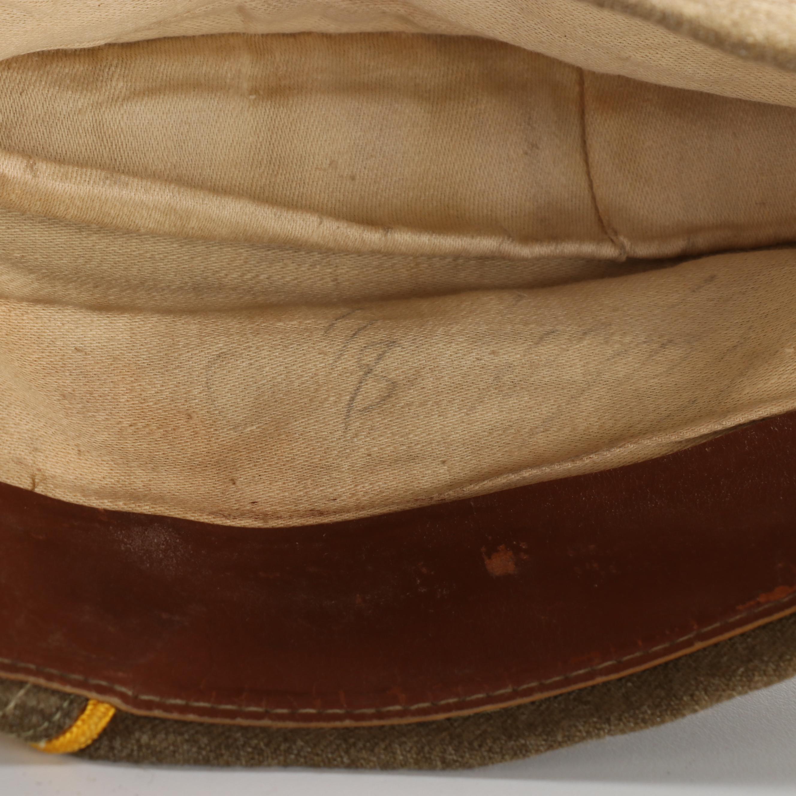 WWII Era U.S. Army Wool Eisenhower Jacket, Trench Coat, Garrison Cap, and Boots