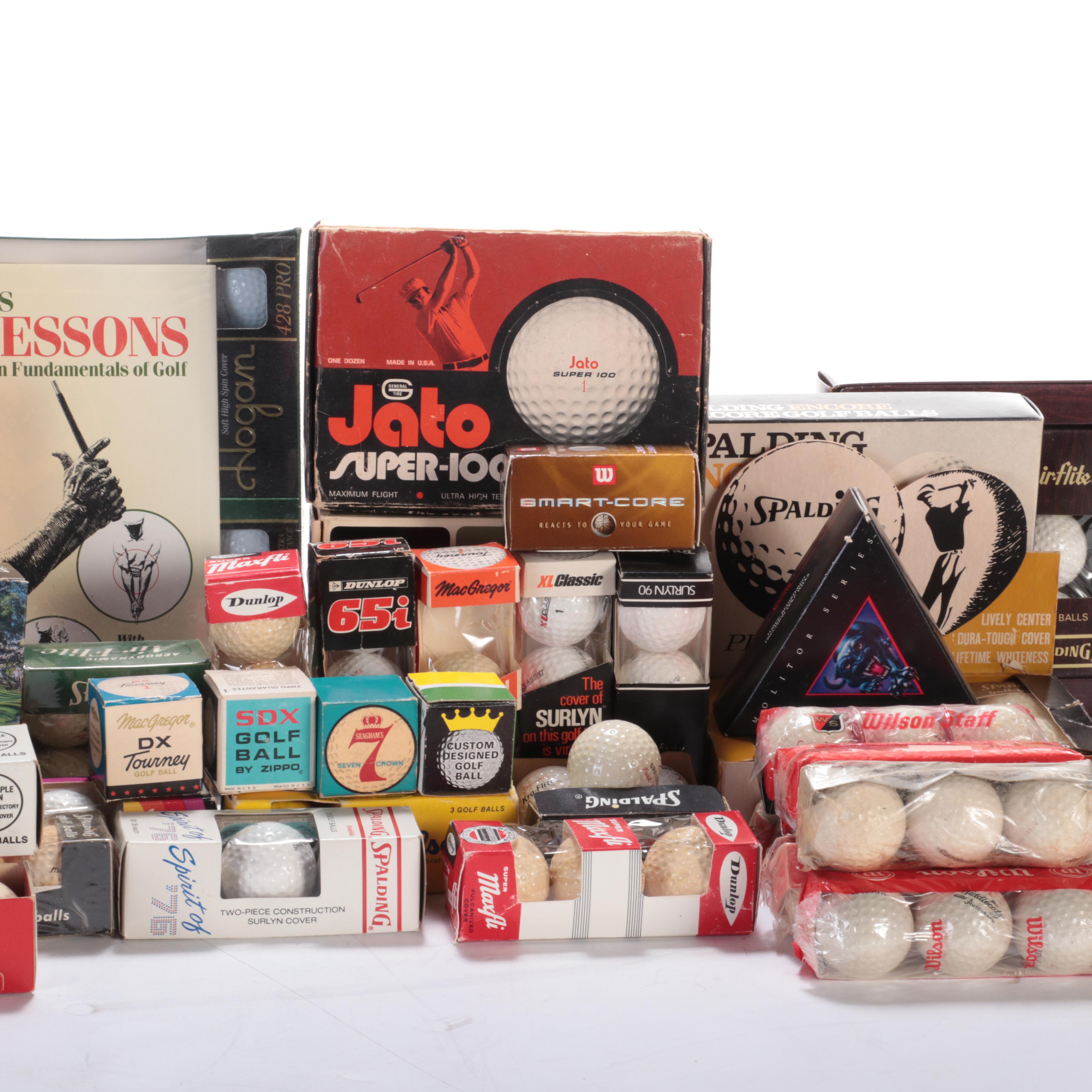 Jato Super-100 Golf Balls with Other Golf Balls Supplies