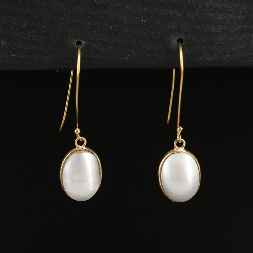 14K Pearl Earrings