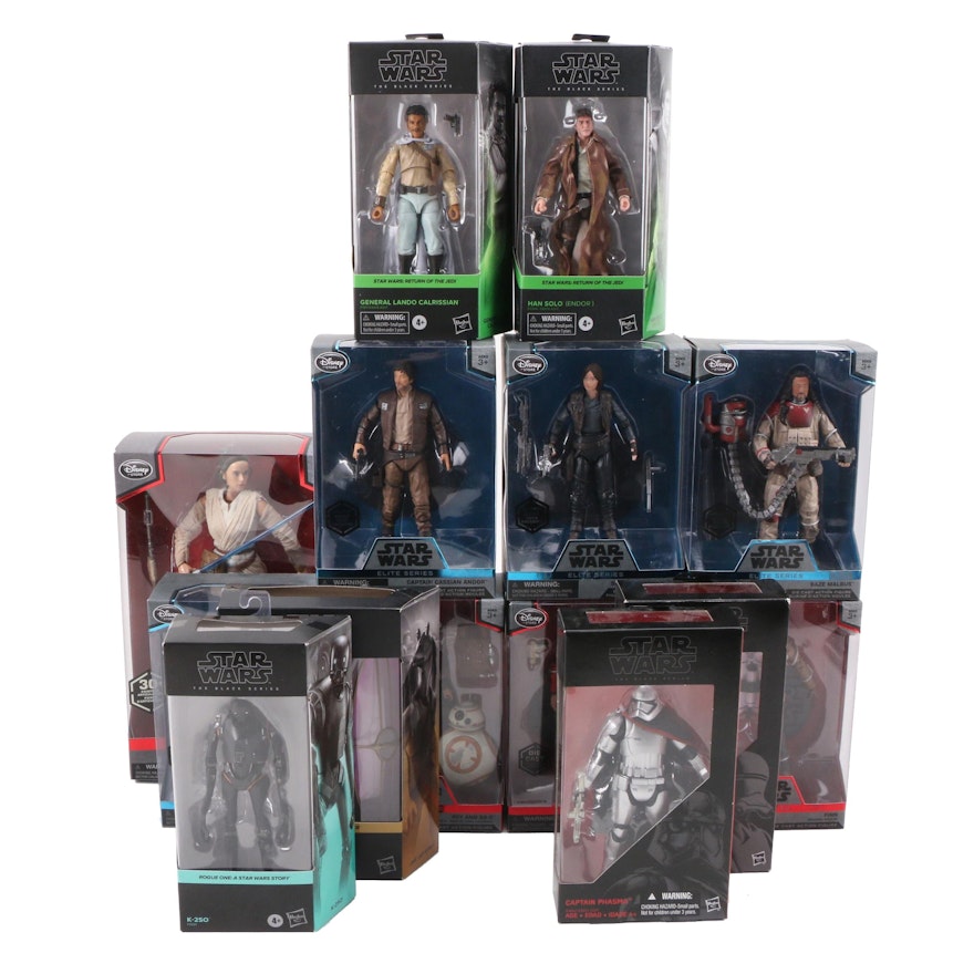 Hasbro Star Wars The Black Series and Elite Series Diecast Action Figures