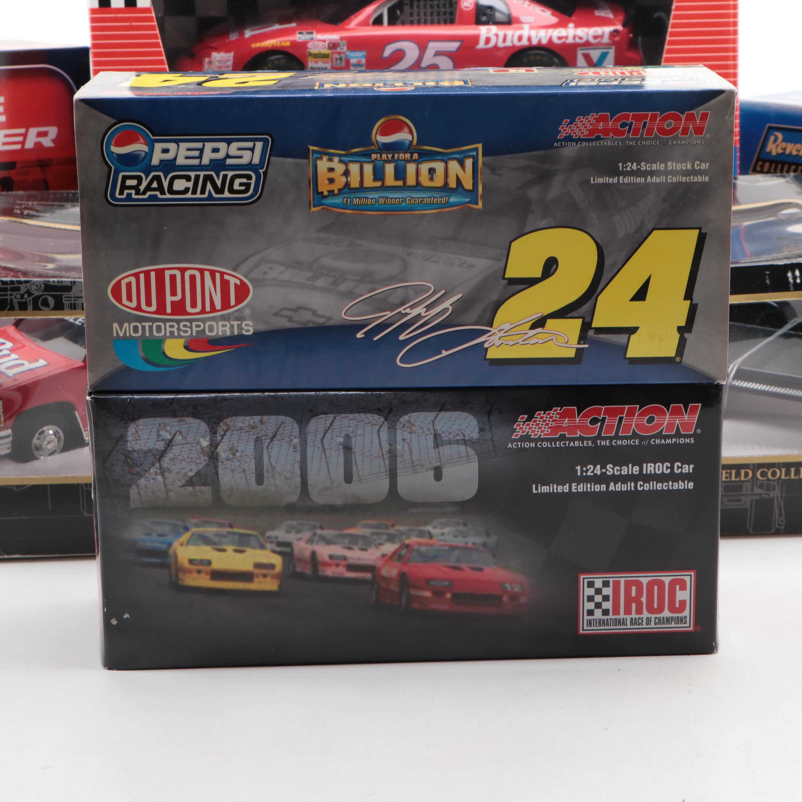 Revell "Chevrolet Monte Carlo" and Other Diecast Model Race Cars