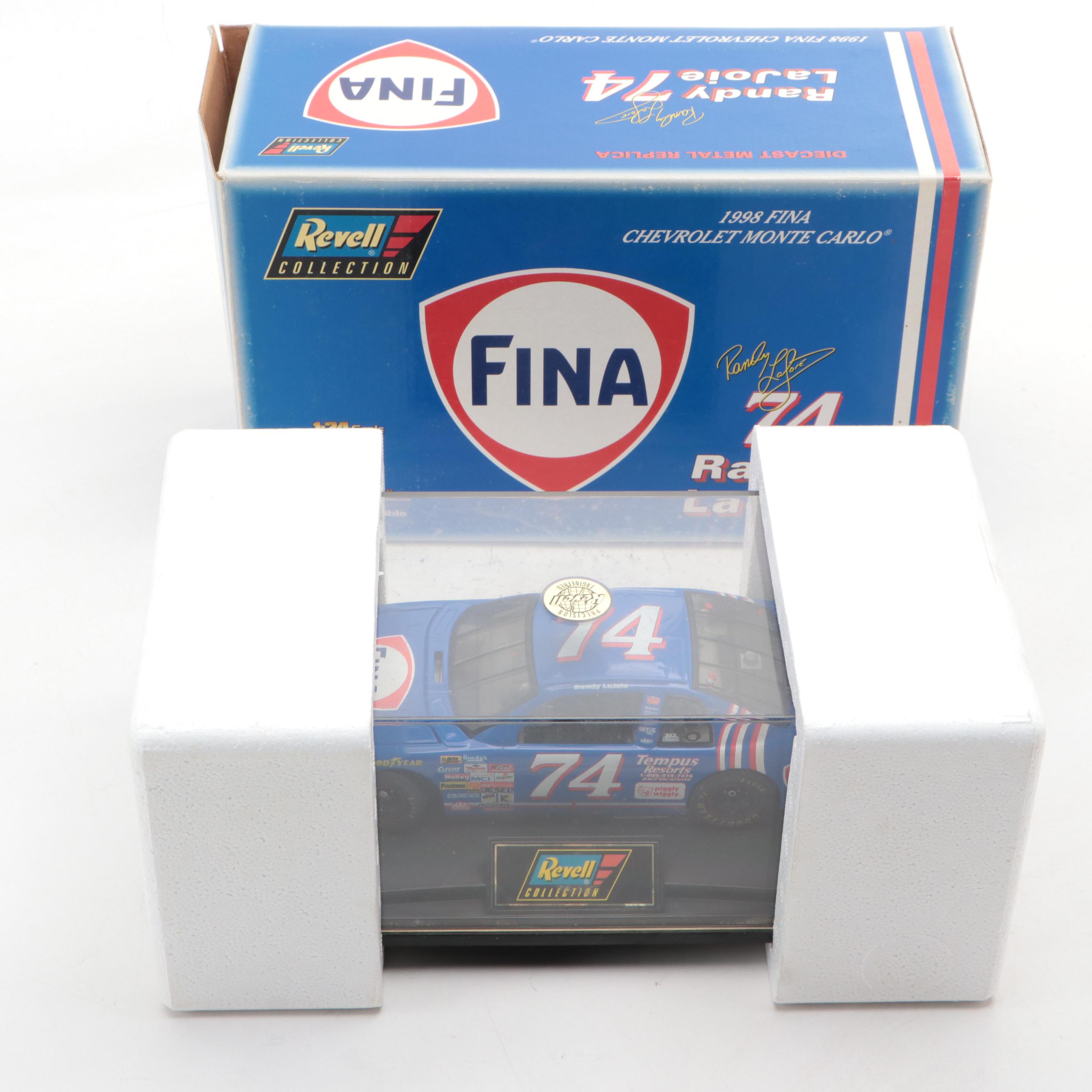 Revell "Chevrolet Monte Carlo" and Other Diecast Model Race Cars