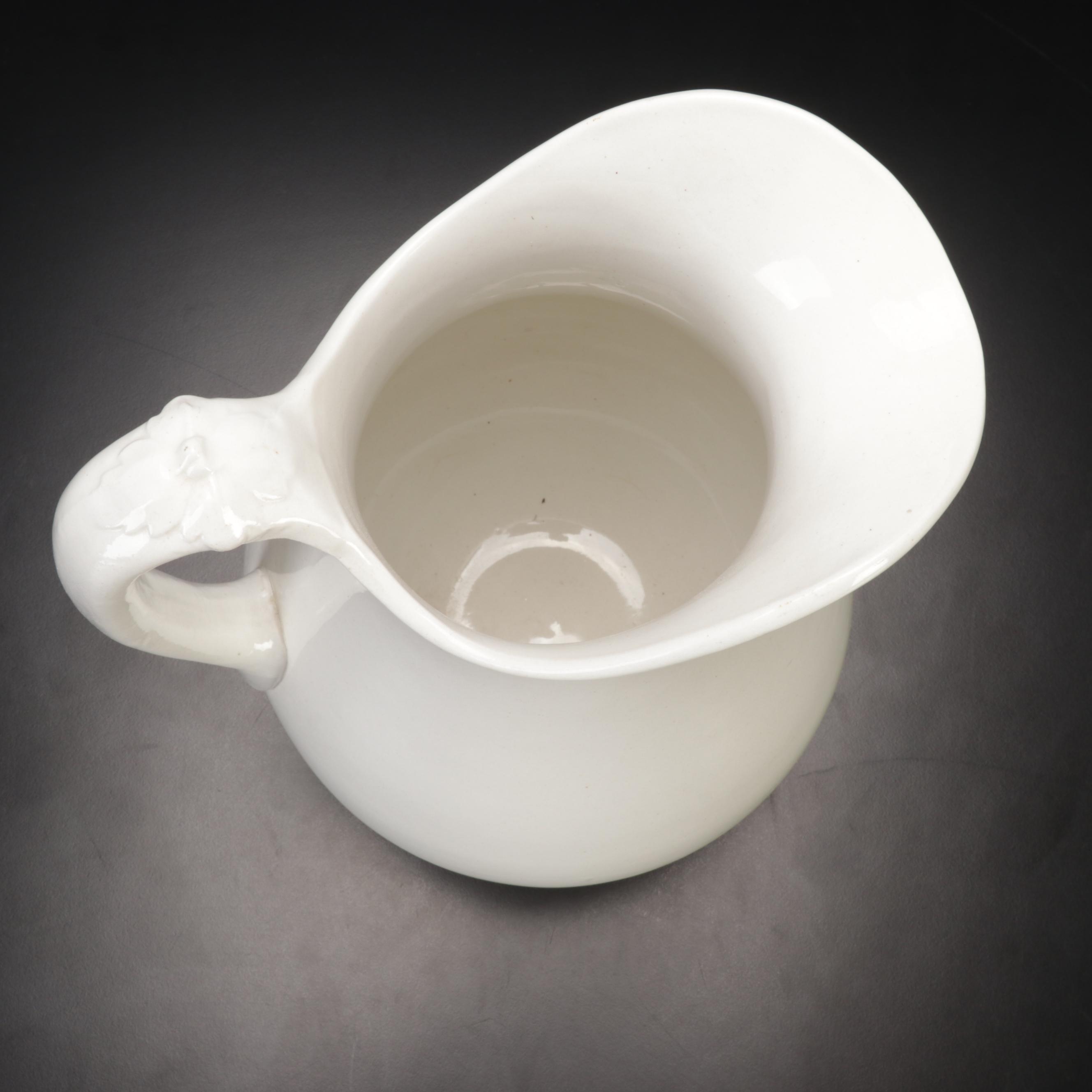 Homer Laughlin Ironstone Wash Basin and Pitcher, Early 20th Century