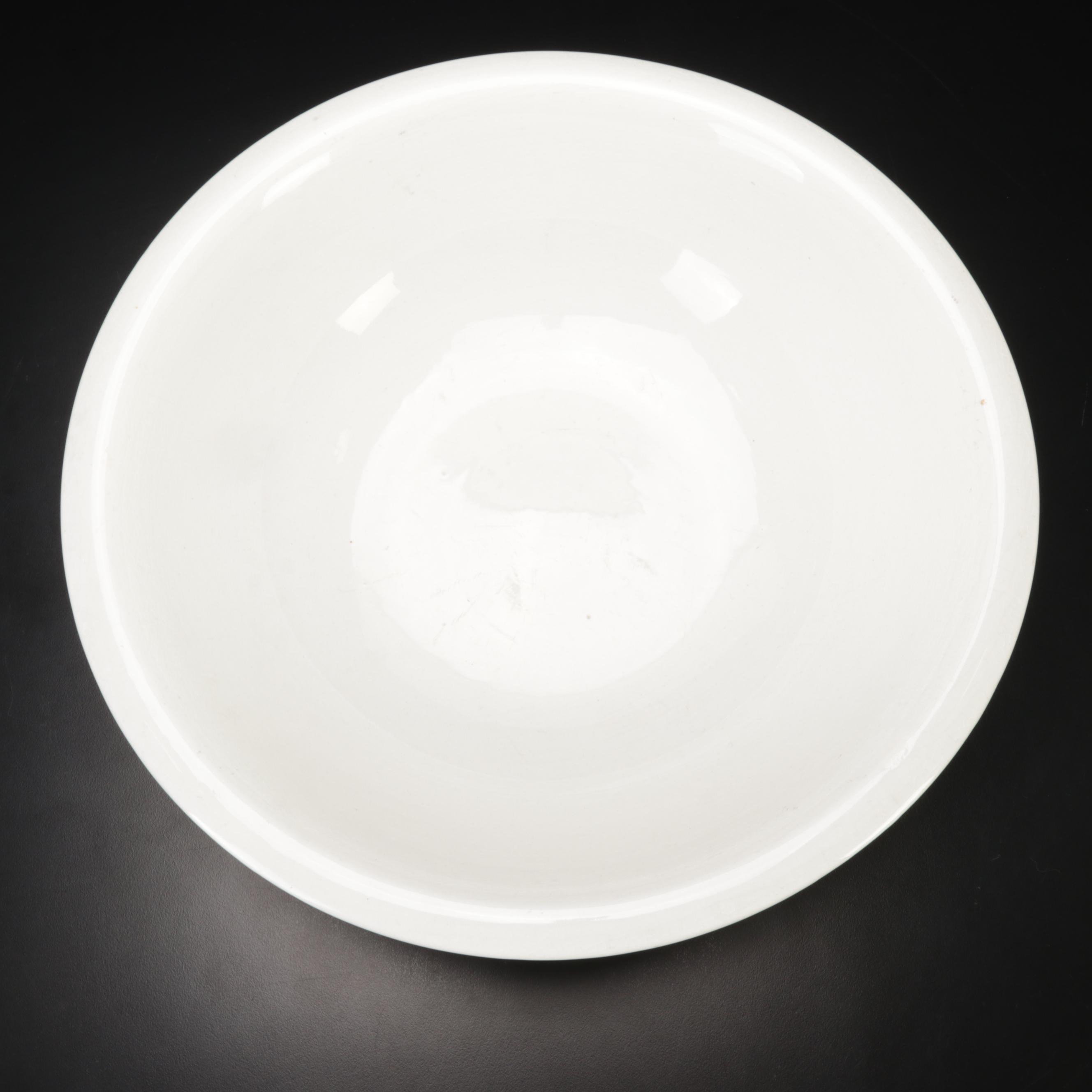 Homer Laughlin Ironstone Wash Basin and Pitcher, Early 20th Century