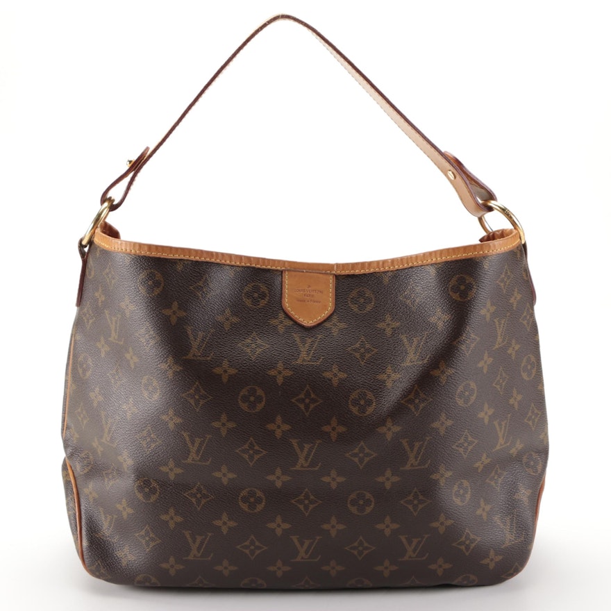 Louis Vuitton Delightful PM Shoulder Bag in Monogram Canvas and Vachetta Leather