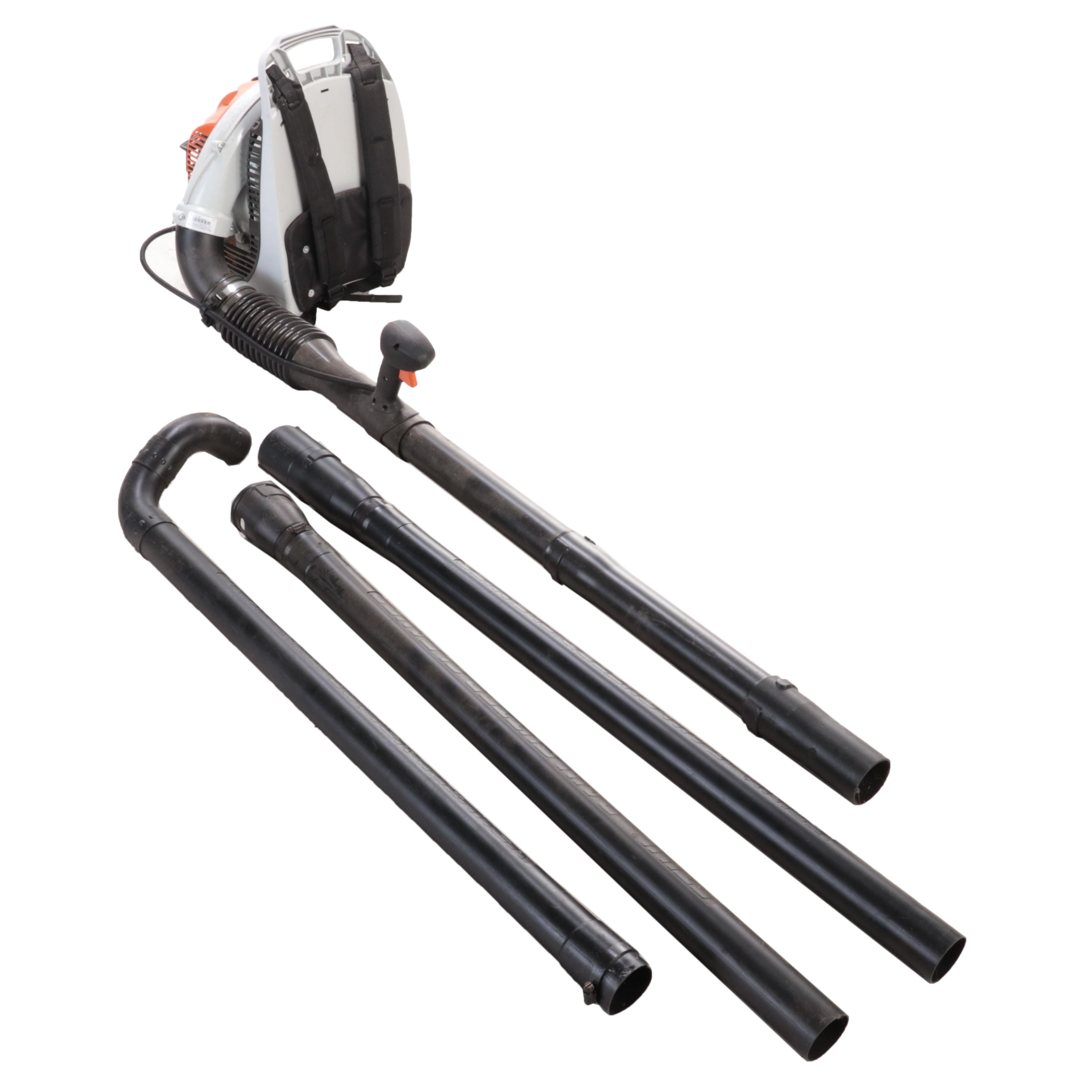 Stihl BR350 Backpack Blower with Gutter Cleaning Tubes