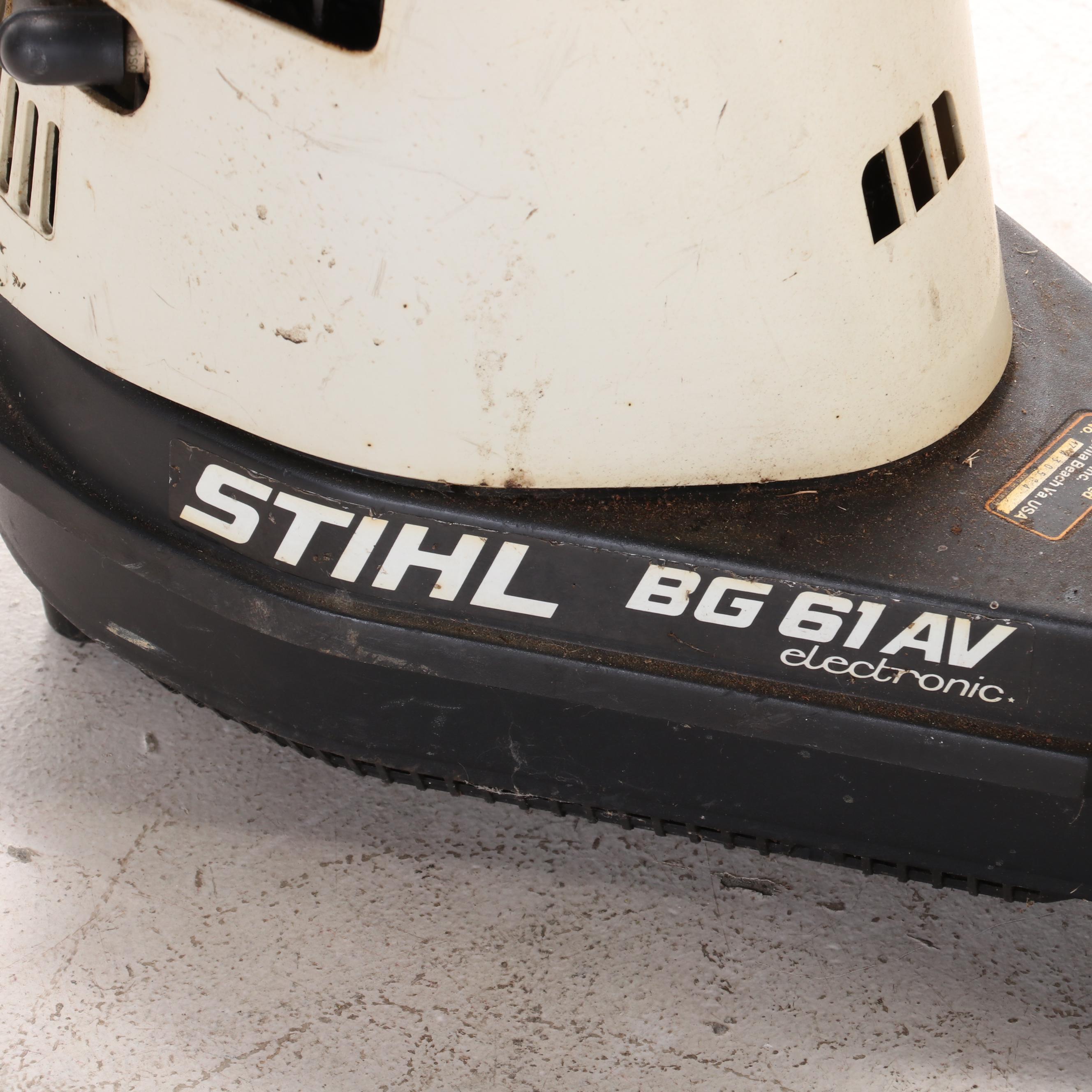 Stihl BG61 AV Electronic Leaf Blower