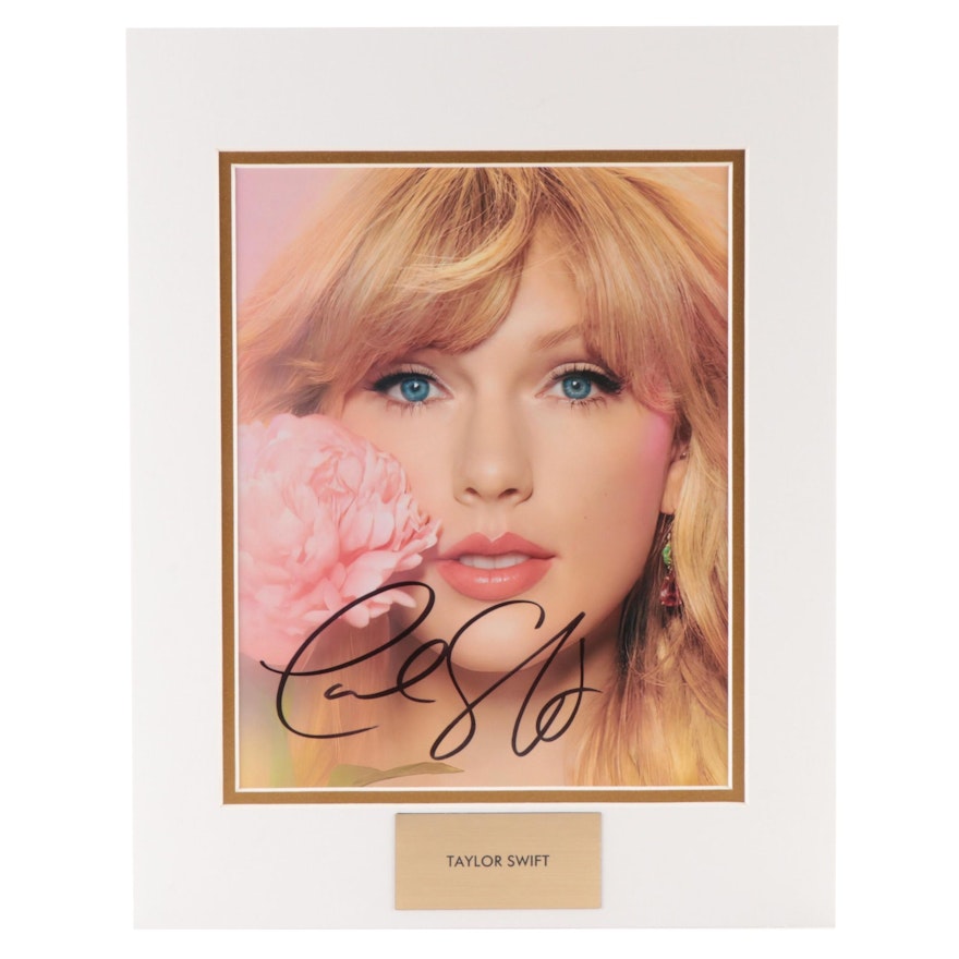 Taylor Swift Signed Giclée in Mat Frame