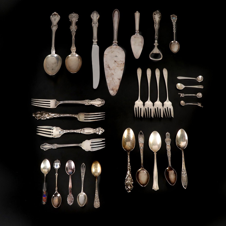 Sterling Silver Flatware & Serveware Feat. 800 Silver "Canada" Souvenir Spoon