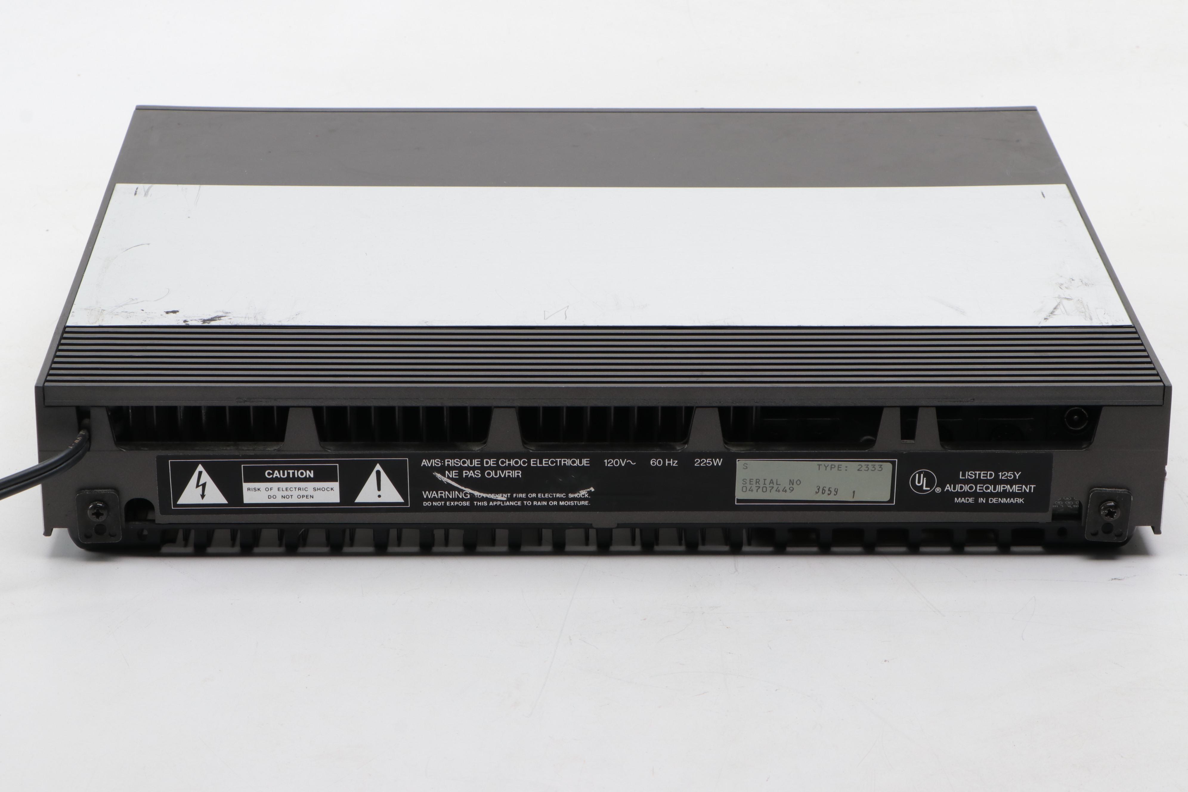 Bang & Olufsen Beomaster 5500 Tuner/Amplifier, Late 20th Century