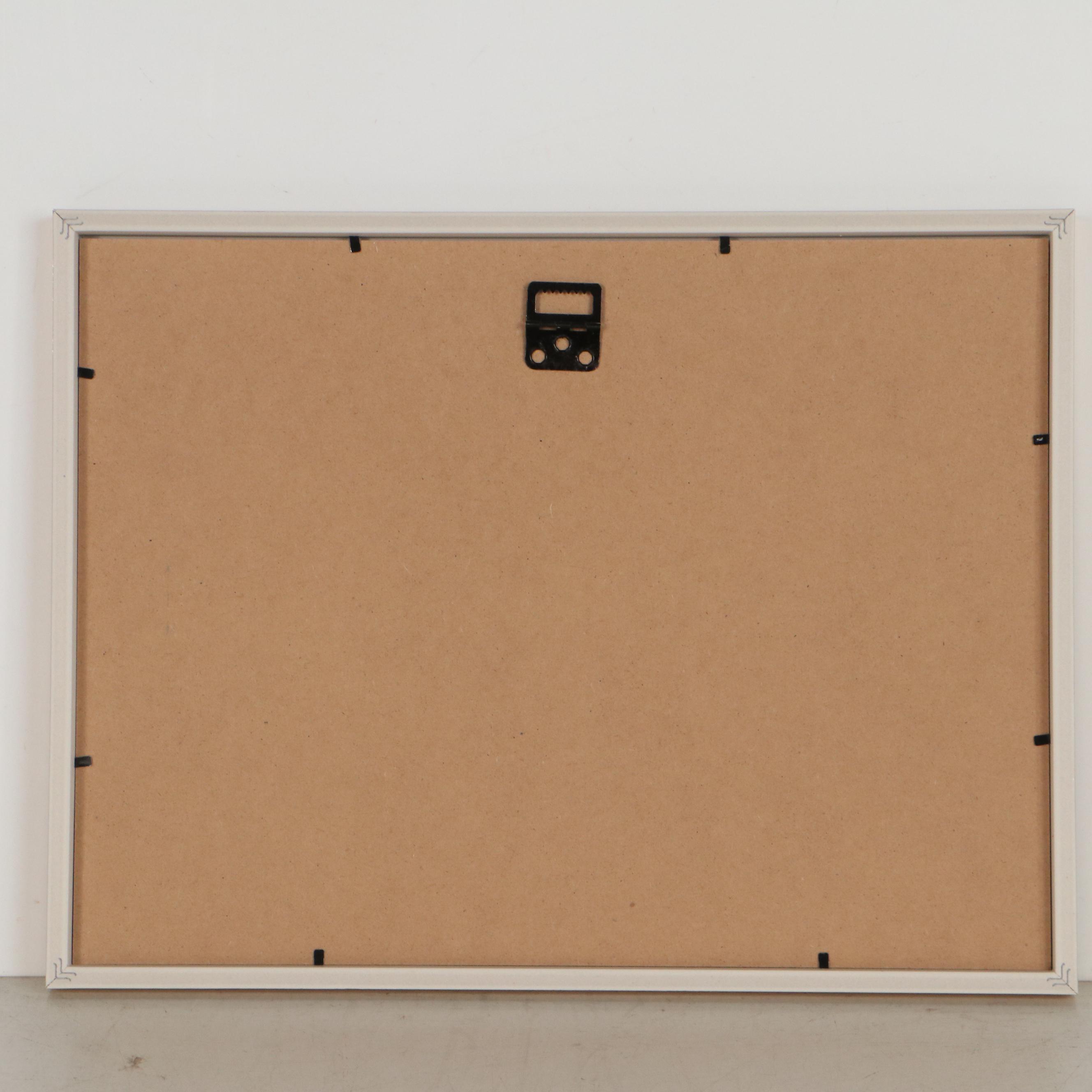 Jerry Kellems Abstract Surreal Ink Drawing, 2003