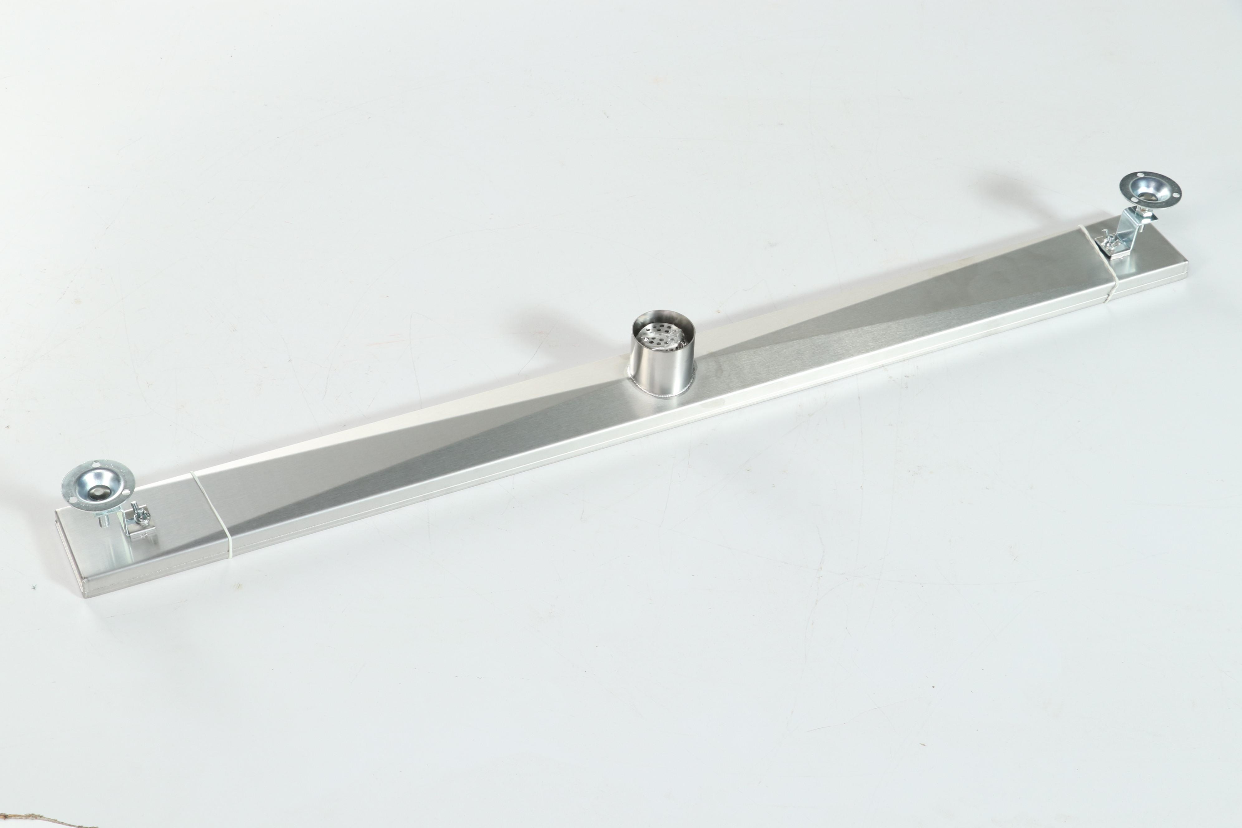 Brushed Stainless Steel 40" Linear Tile-In Shower Drain