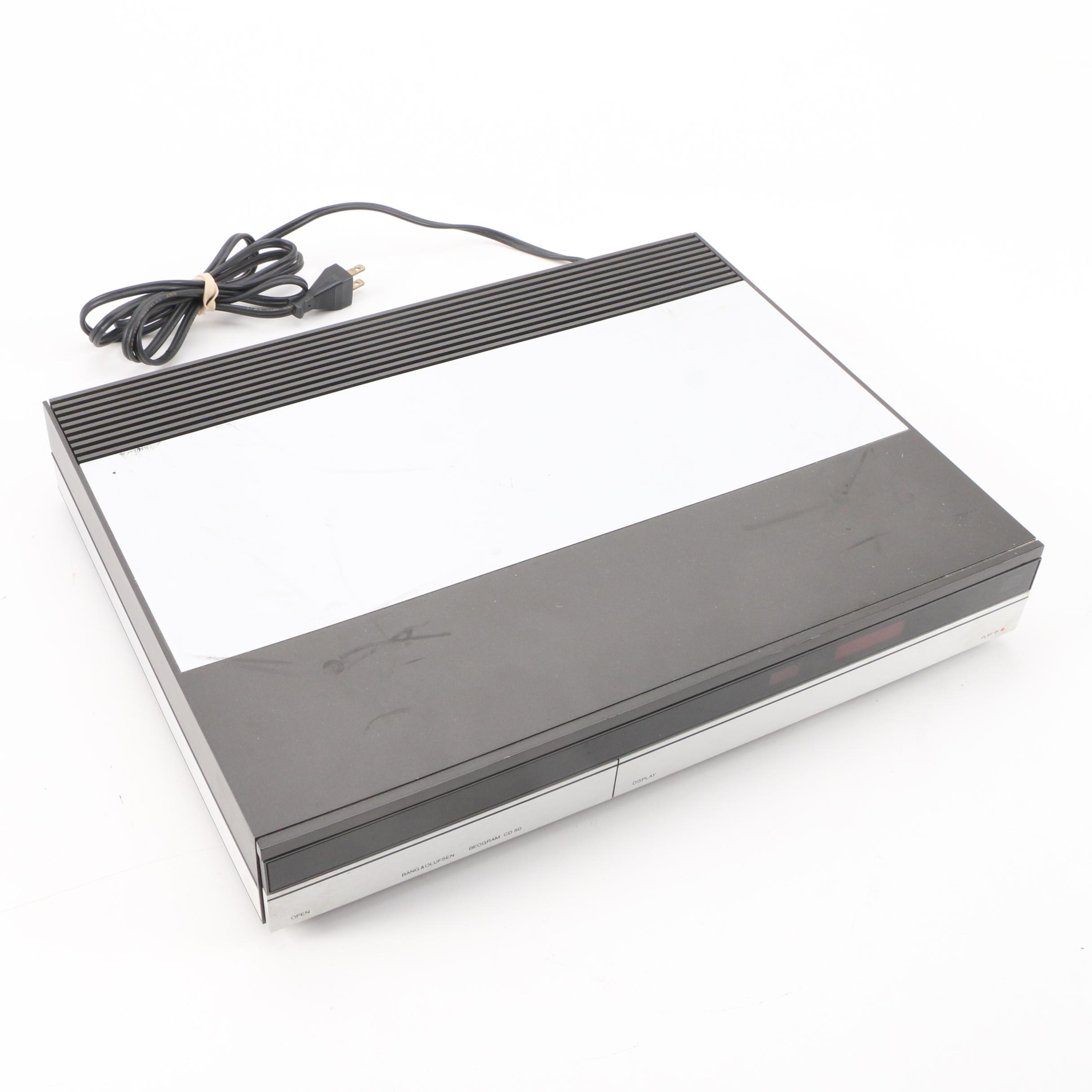 Bang & Olufsen Beogram CD50 Compact Disc Player, Late 20th Century