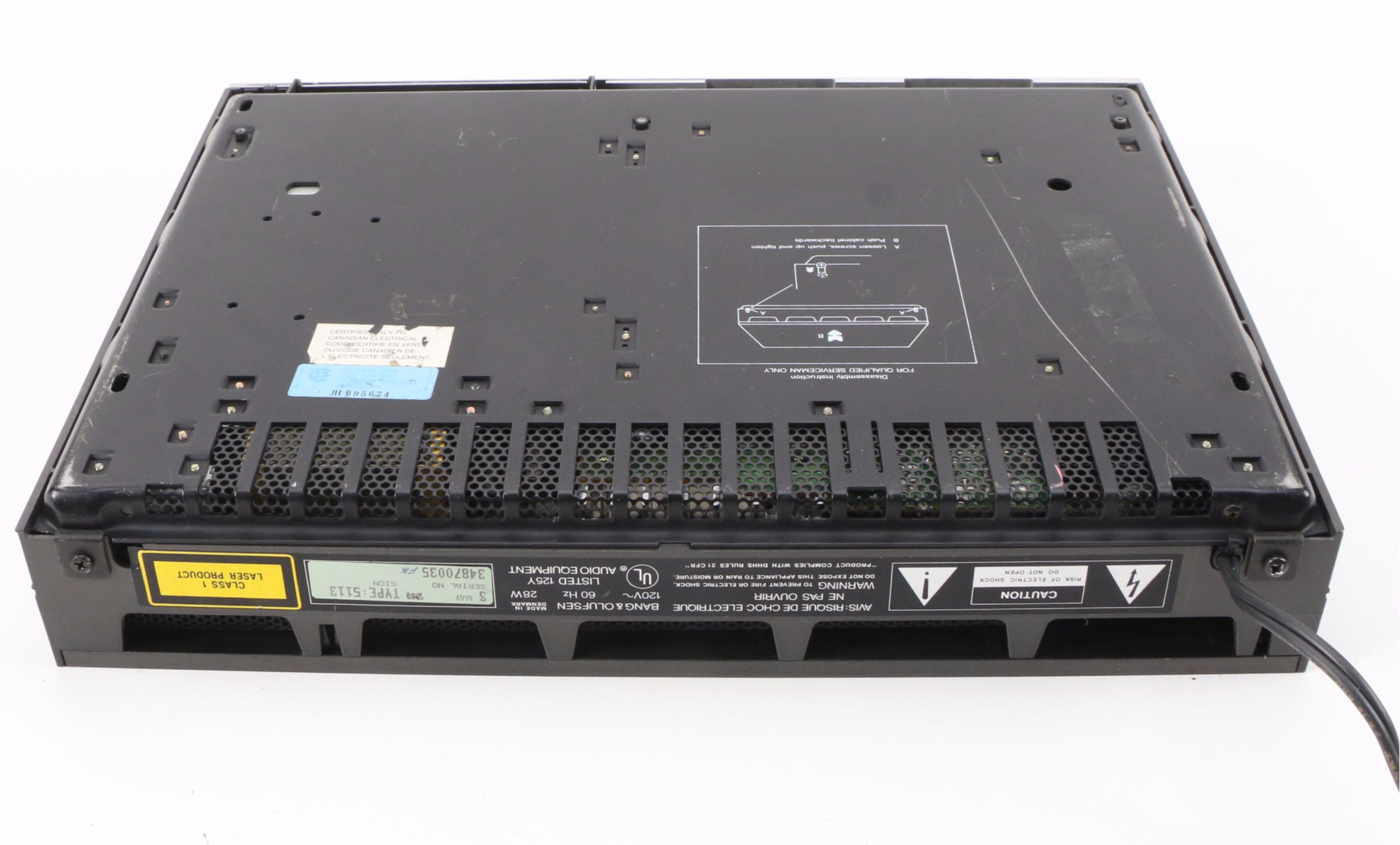 Bang & Olufsen Beogram CD50 Compact Disc Player, Late 20th Century