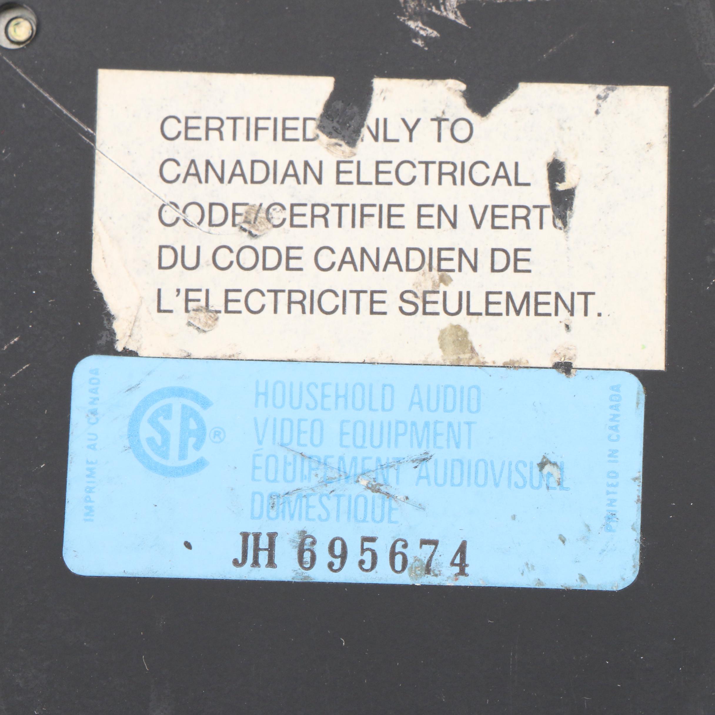 Bang & Olufsen Beogram CD50 Compact Disc Player, Late 20th Century