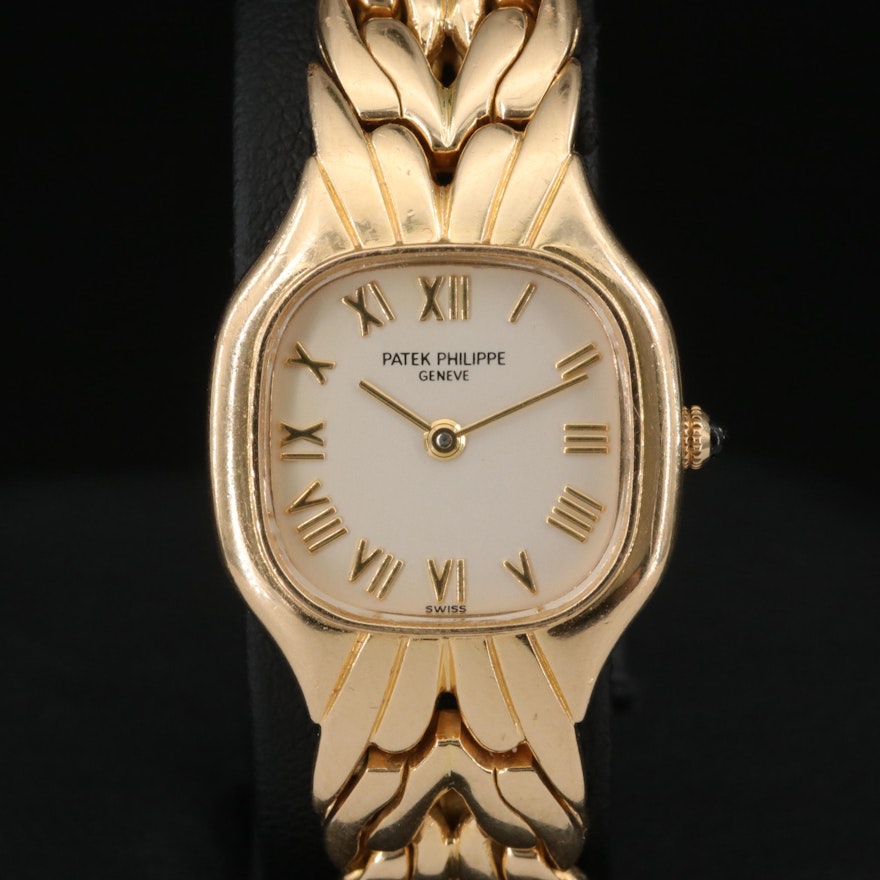 18K Patek Philippe "La Flamme" Wristwatch