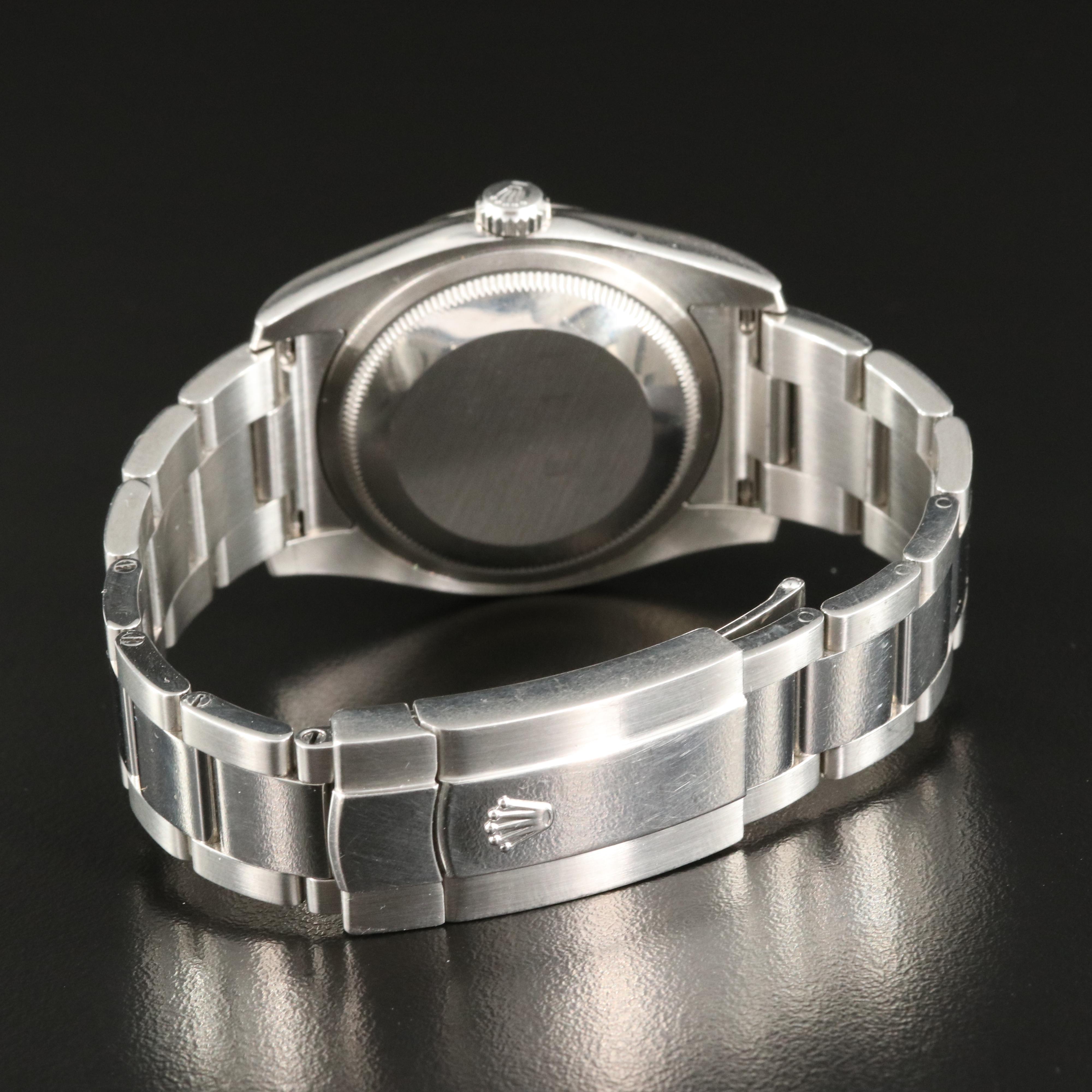 Rolex Oyster Perpetual Datejust Stainless Steel and 18K White Gold Watch