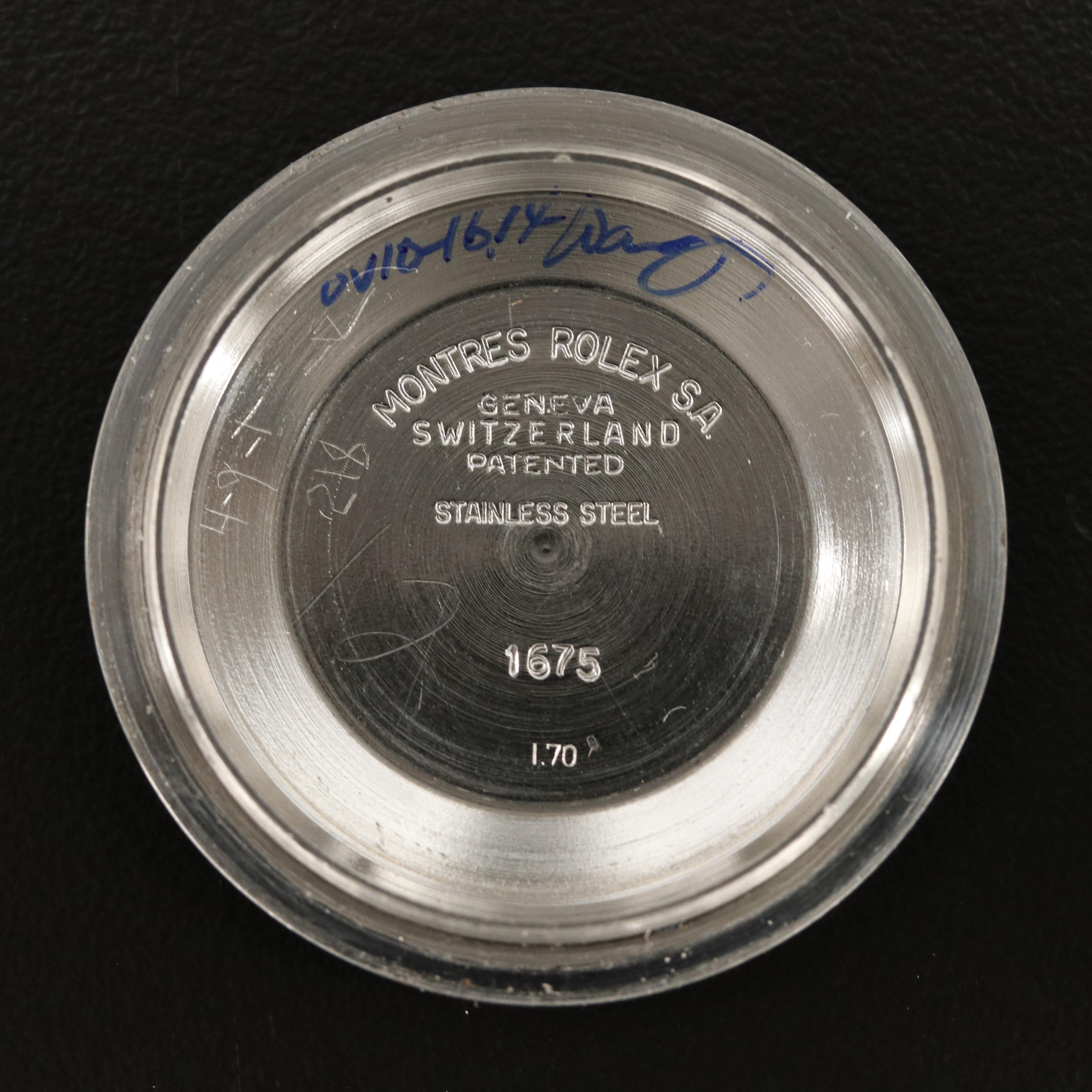 1970 Rolex GMT-Master, Blue-Red Pepsi Bezel Watch