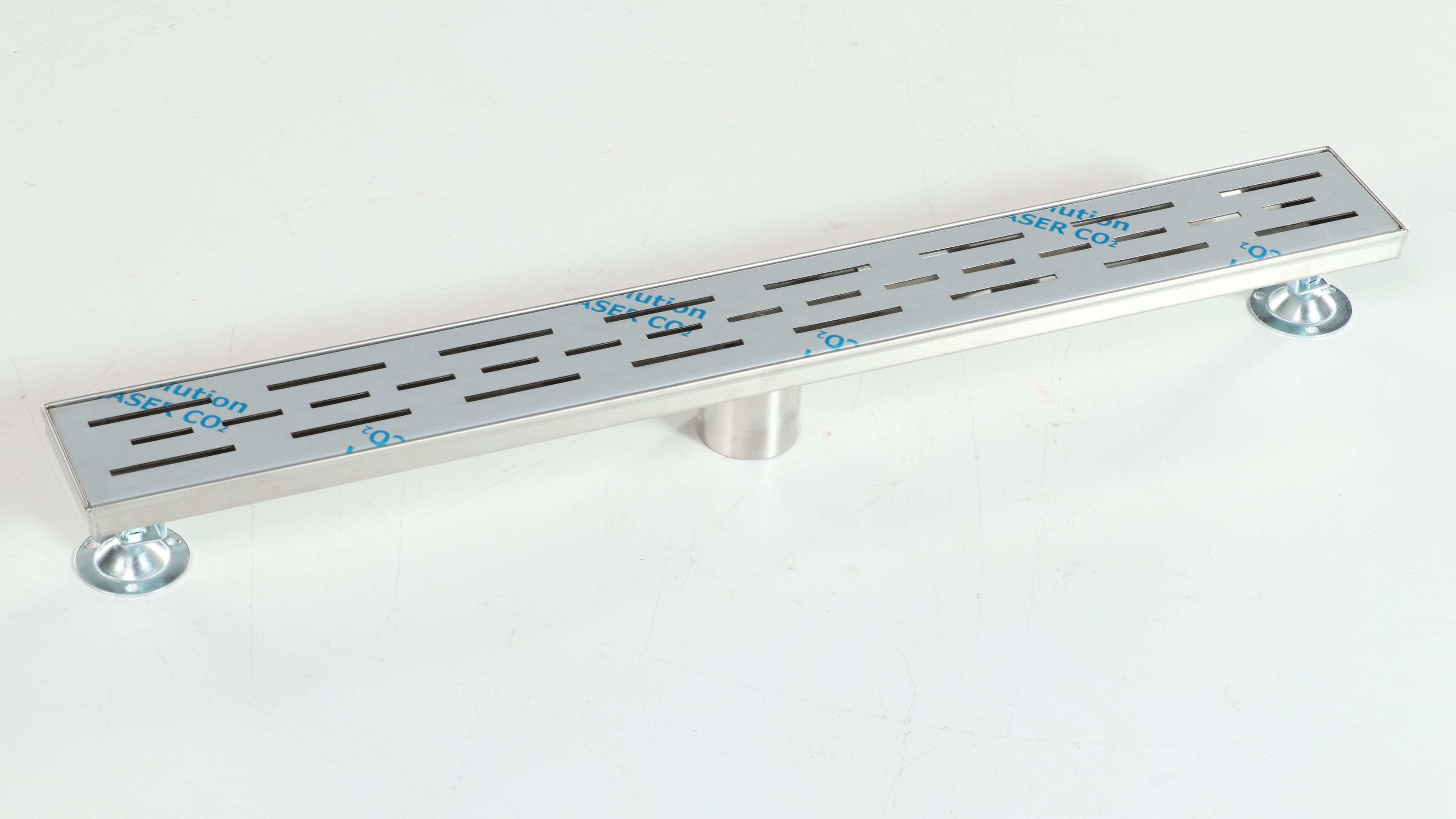 Polished and Brushed Stainless Steel Finished 4", 28" and 48" Shower Drains