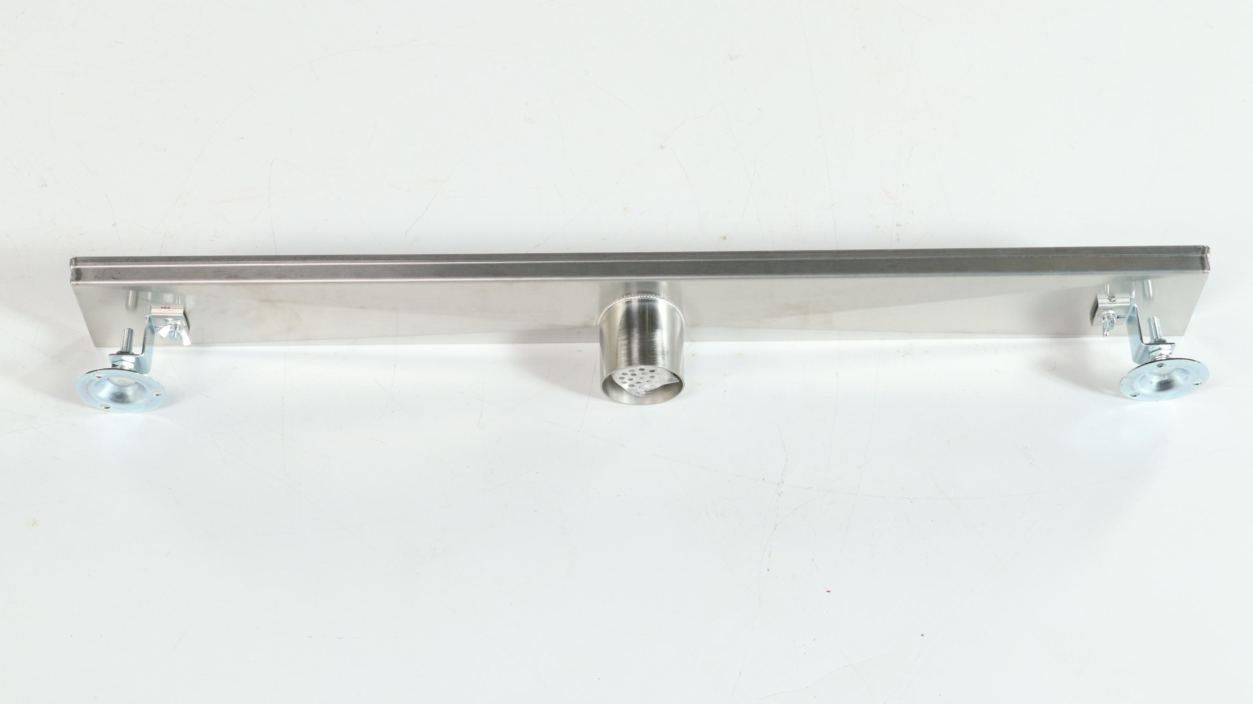 Polished and Brushed Stainless Steel Finished 4", 28" and 48" Shower Drains