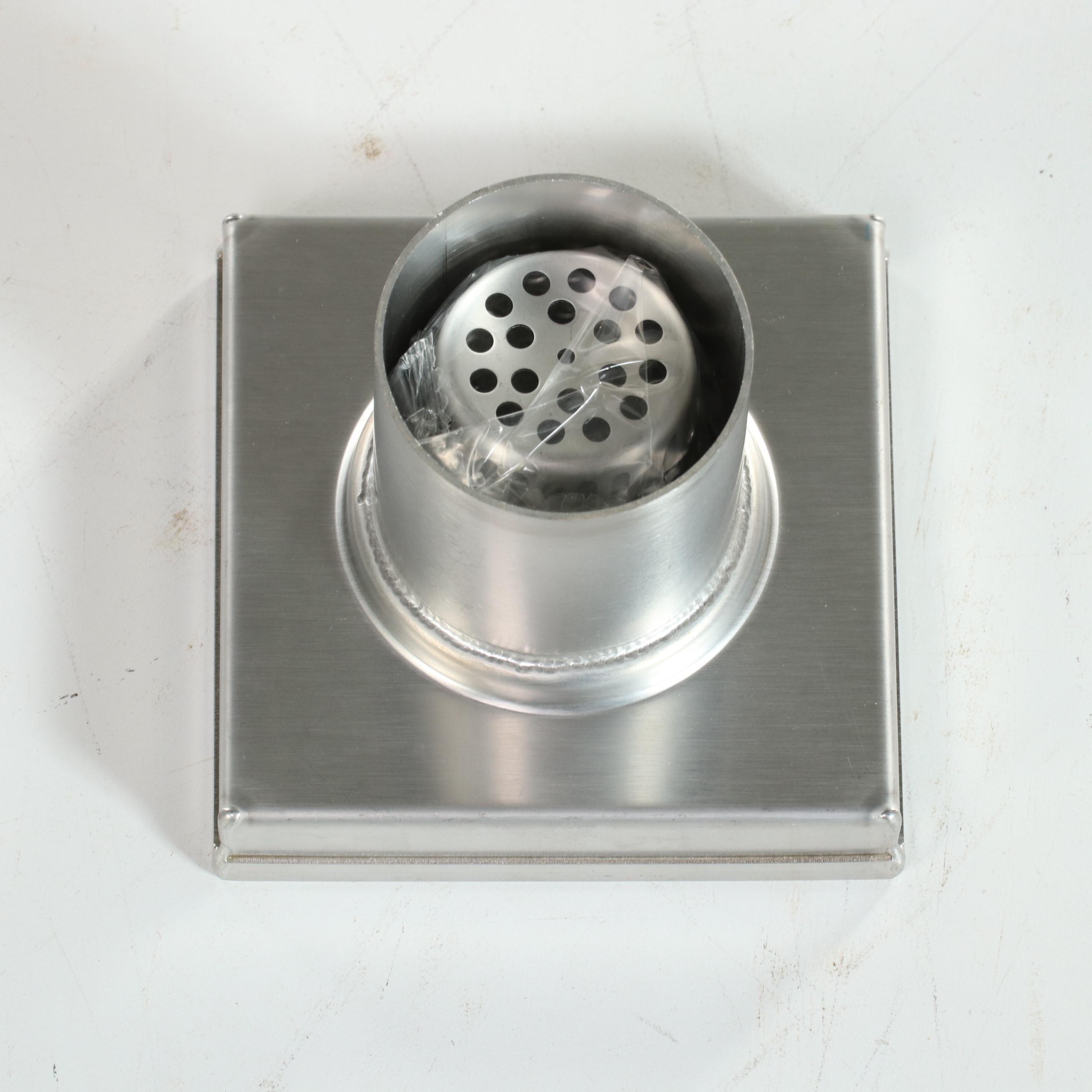 Polished and Brushed Stainless Steel Finished 4", 28" and 48" Shower Drains