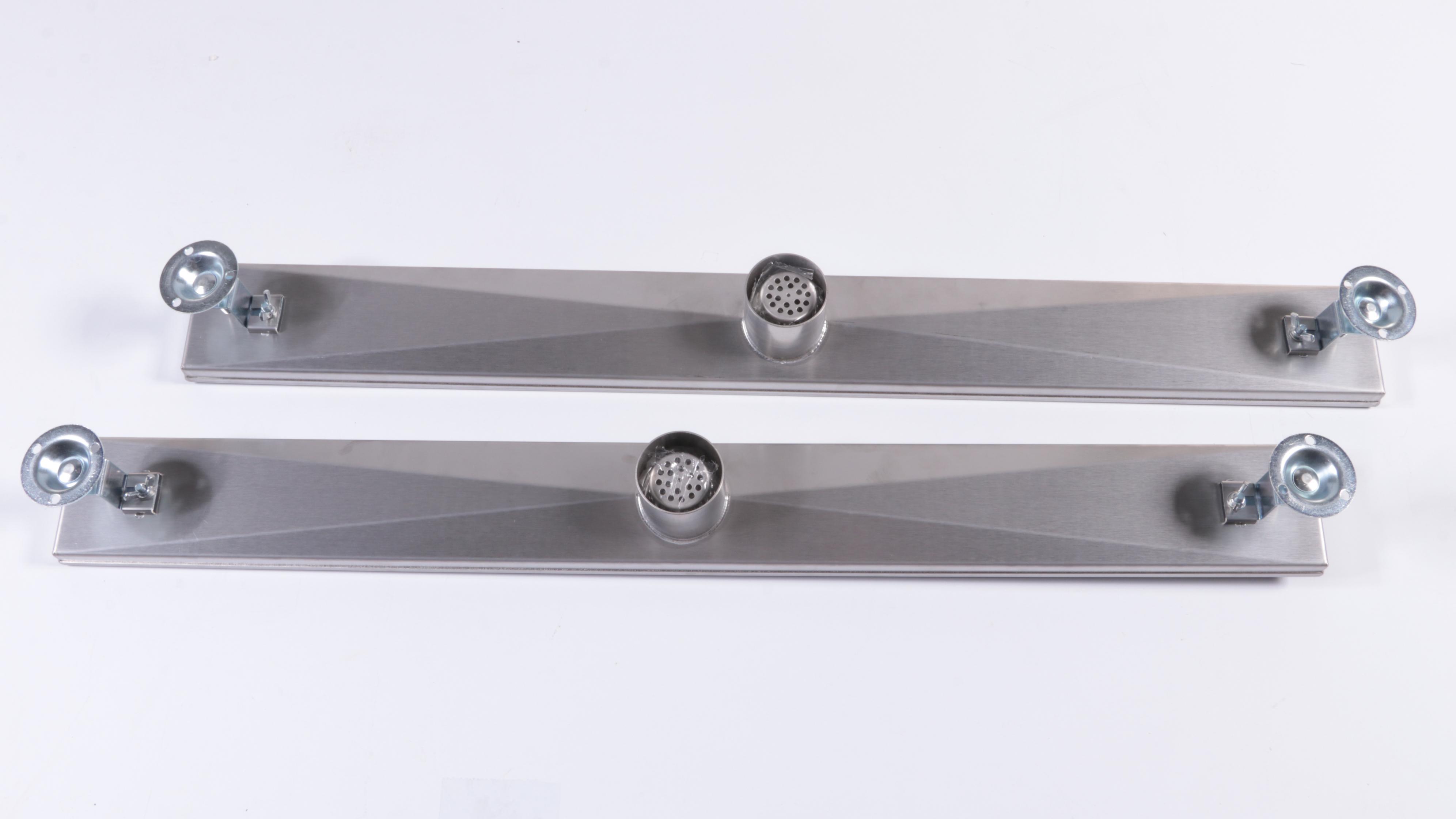 Brushed Stainless Steel 32" Linear Tile-In Shower Drains